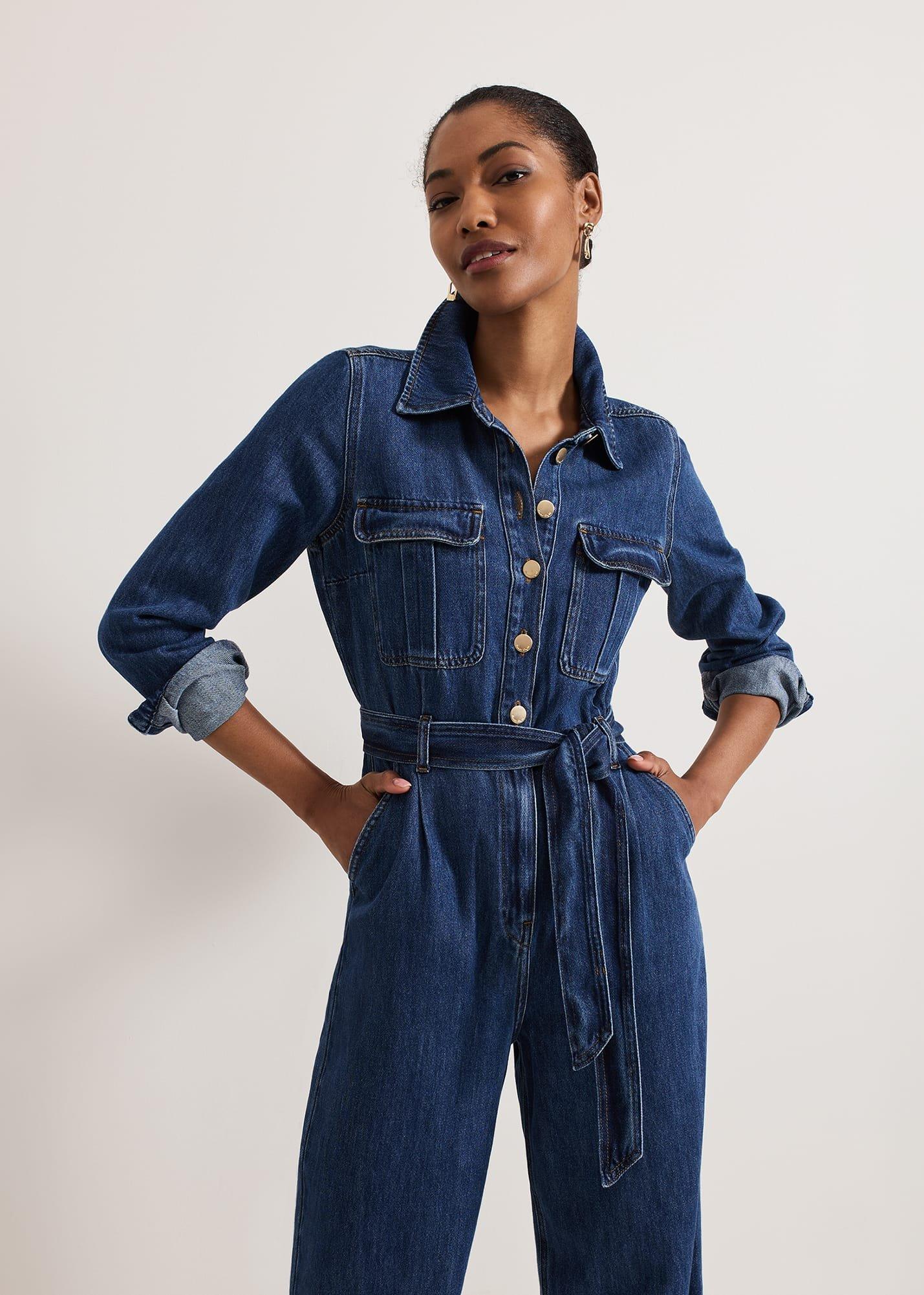 Avalon Denim Utility Jumpsuit