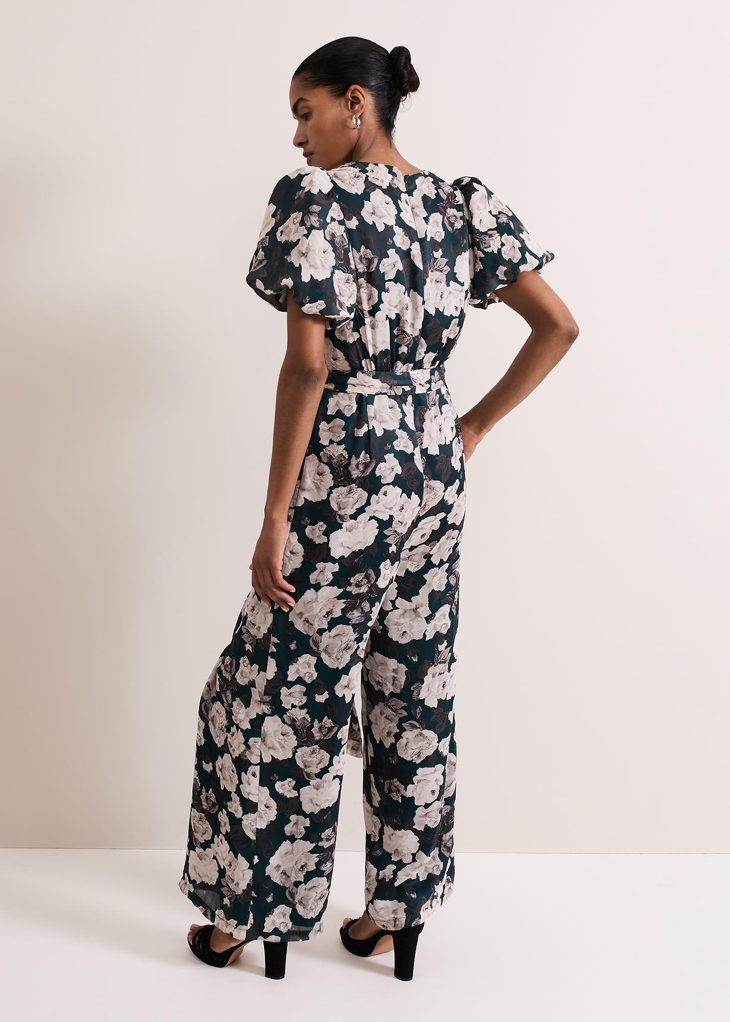 Myron Floral Wide Leg Jumpsuit