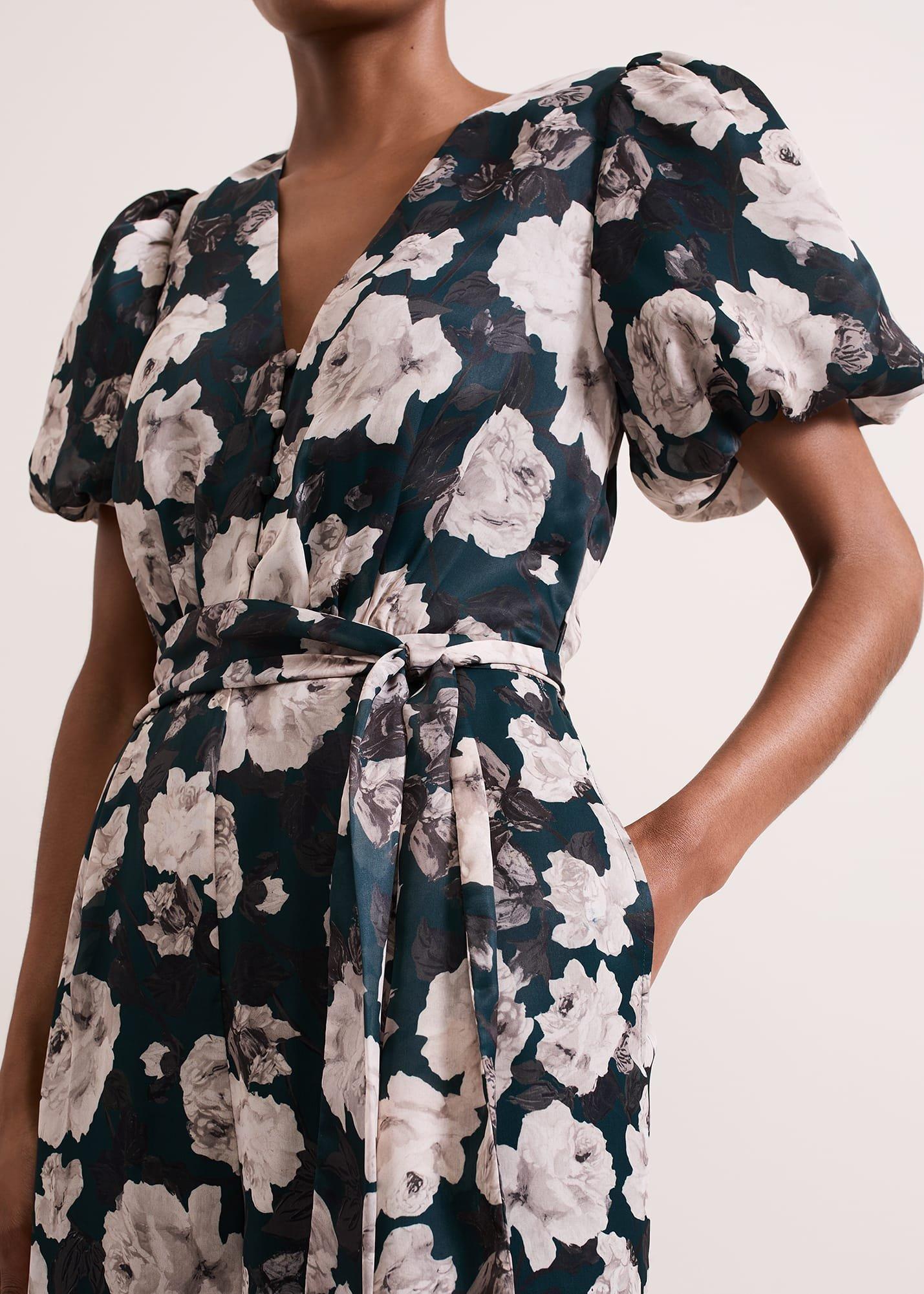 Myron Floral Wide Leg Jumpsuit