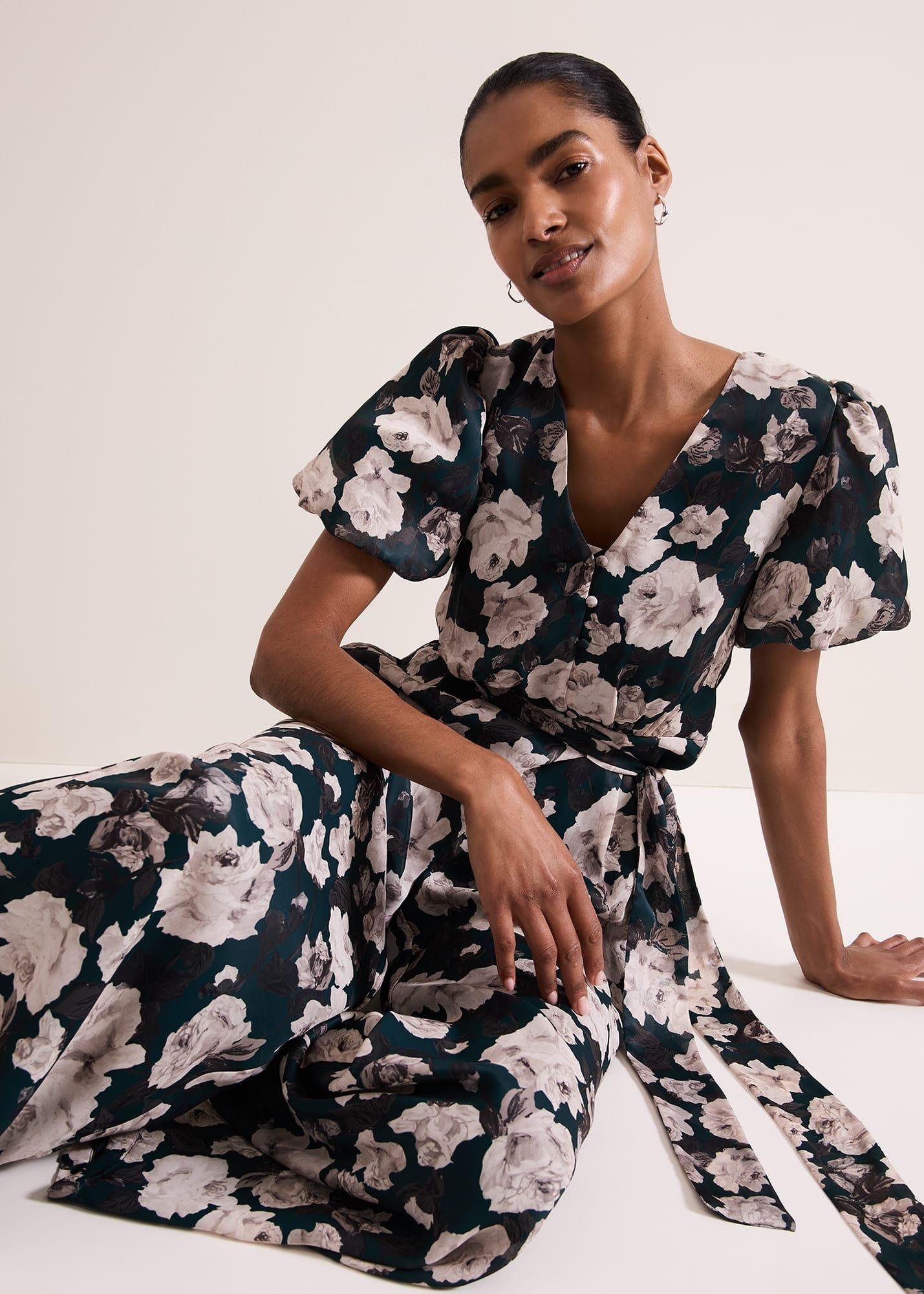 Myron Floral Wide Leg Jumpsuit