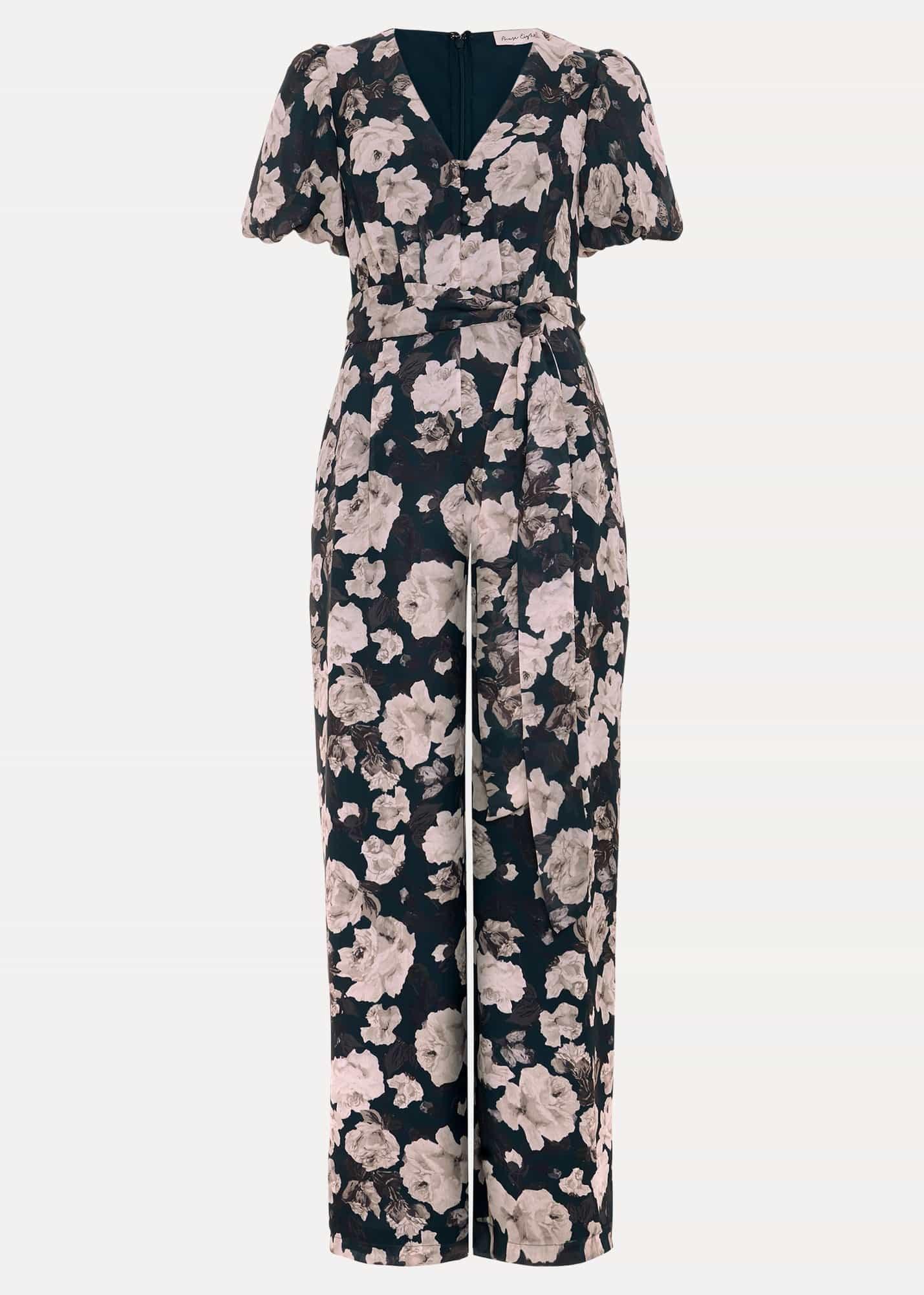 Myron Floral Wide Leg Jumpsuit