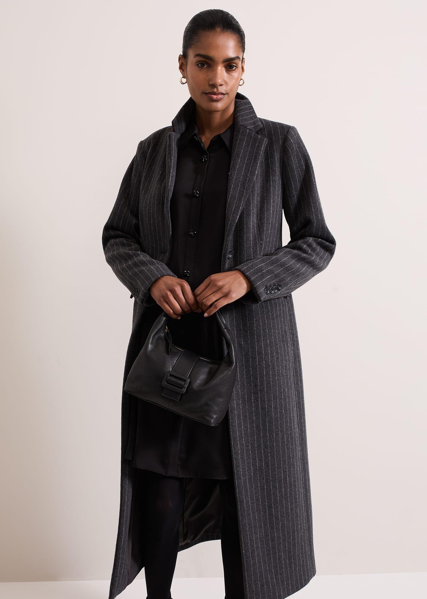${product-id}-Tila Black Satin Embellished Shirt Dress-Black-${view-type}