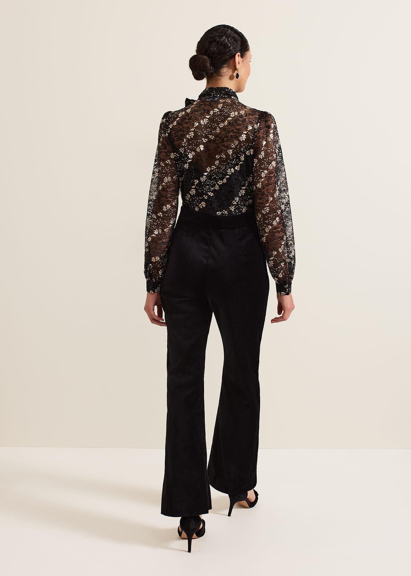 Morilla Lace Top Jumpsuit