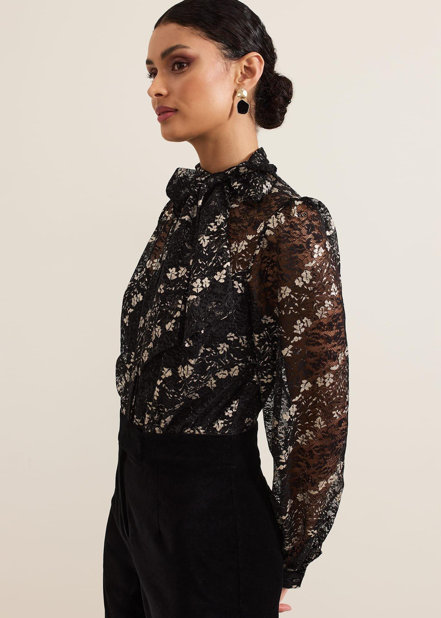 ${product-id}-Morilla Lace Top Jumpsuit-Black/Multi-${view-type}