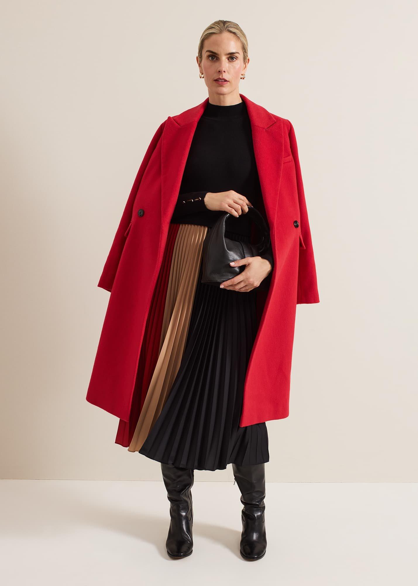 Kiera Colourblock Woven Hem Midi Dress