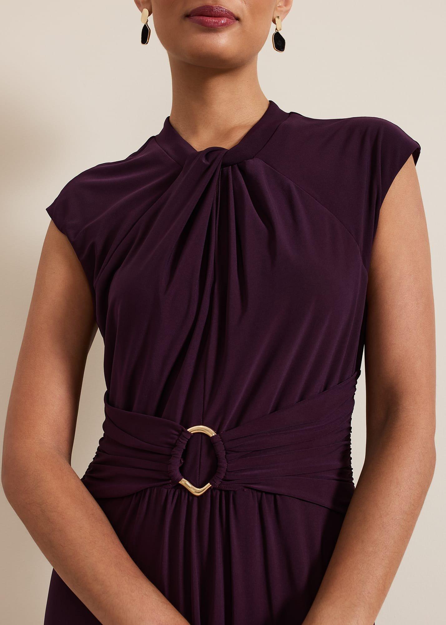 ${product-id}-Tolly Burgundy Jersey Maxi Dress-Burgundy-${view-type}
