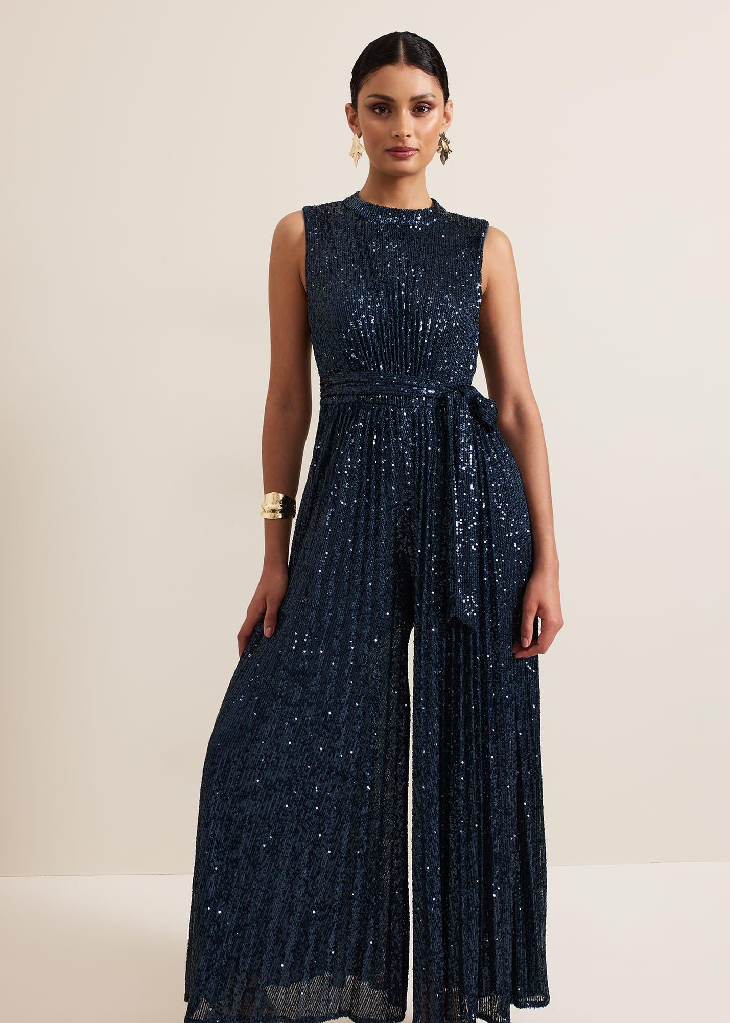 ${product-id}-Simara Teal Sequin Jumpsuit-Teal-${view-type}