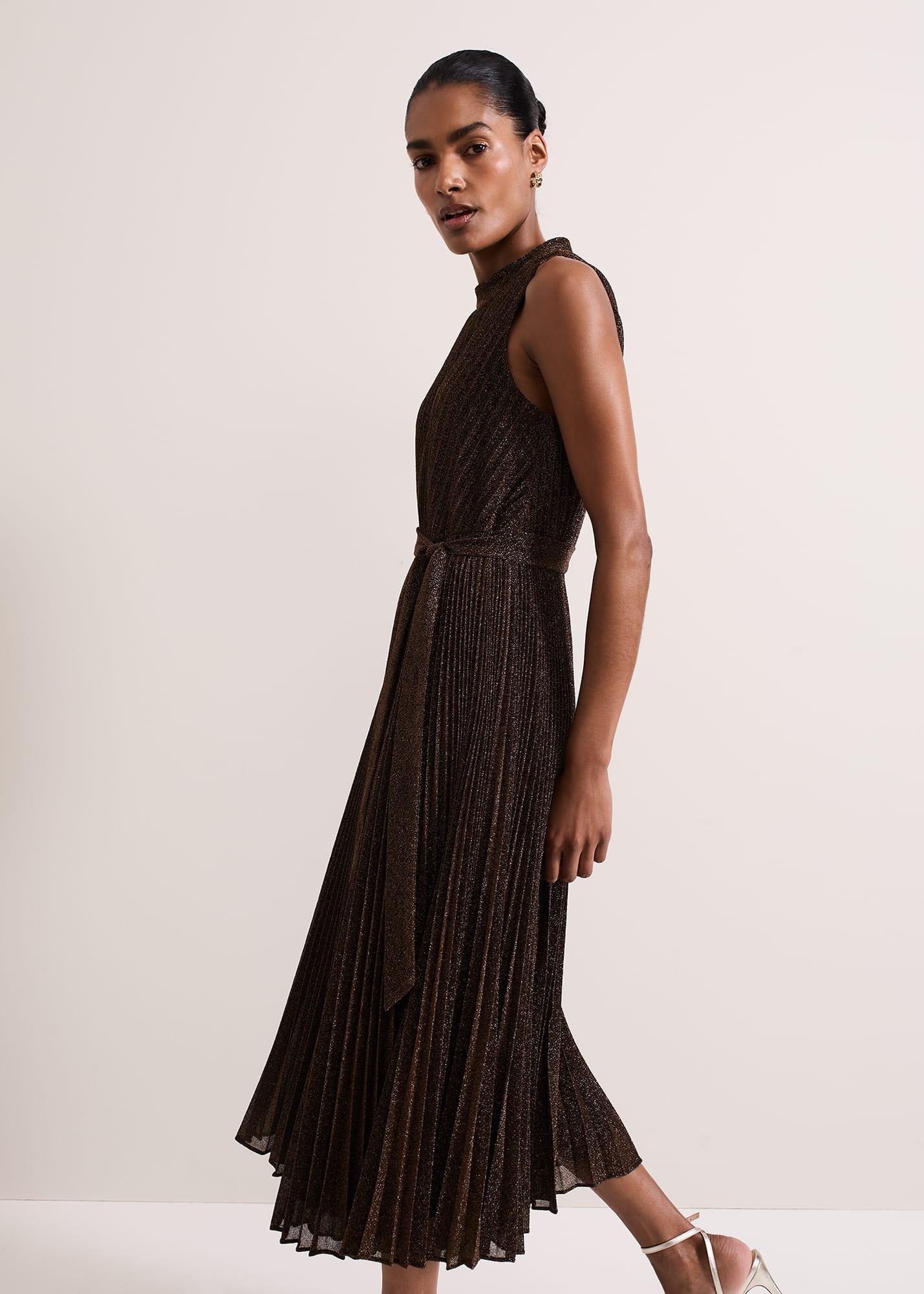 ${product-id}-Simara Sparkle Pleat Dress-Multi-Coloured-${view-type}