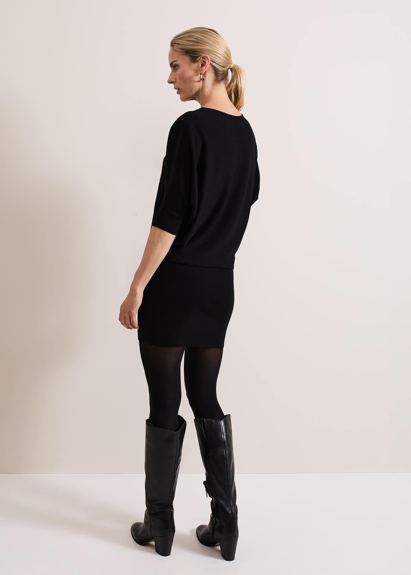 Becca Batwing Knitted Dress