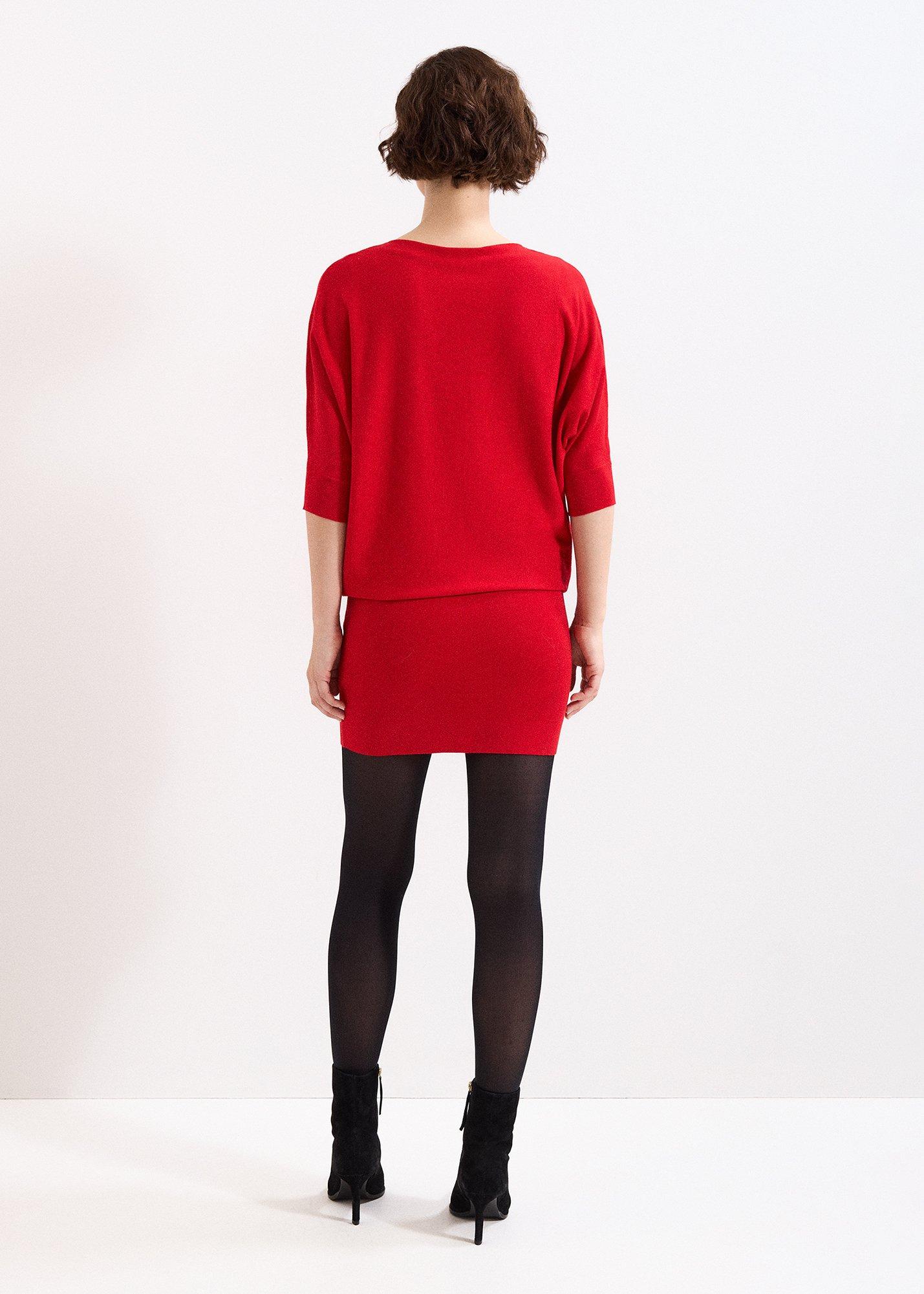 Becca Batwing Knitted Dress