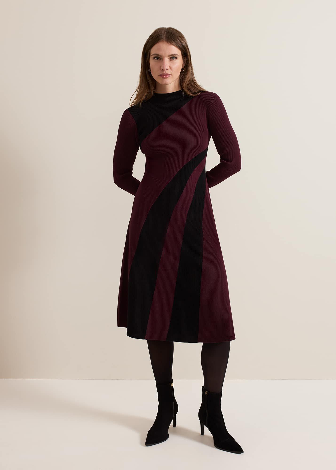fit and flare petite dresses Petite Size 3/4 Sleeve Fit & Flare Dress main image 0
