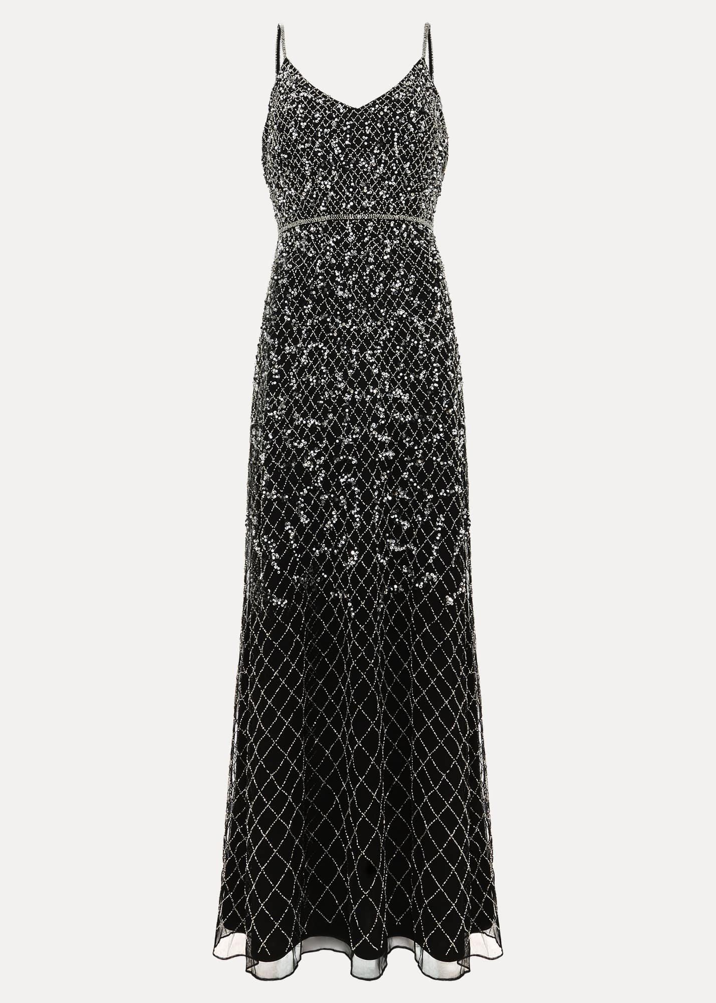 Alexia Sequin Embelished Maxi Dress