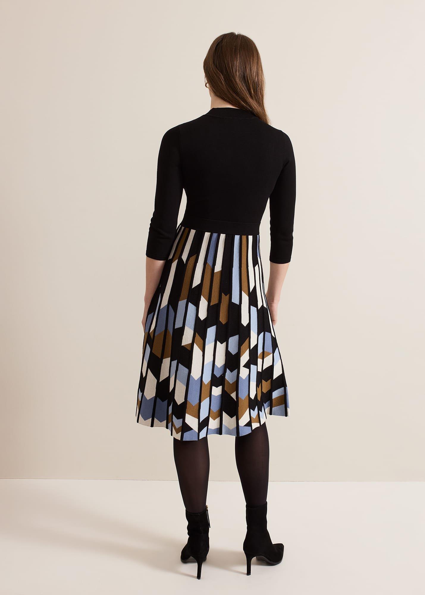 Petite Maci Pleated Sunray Midi Dress