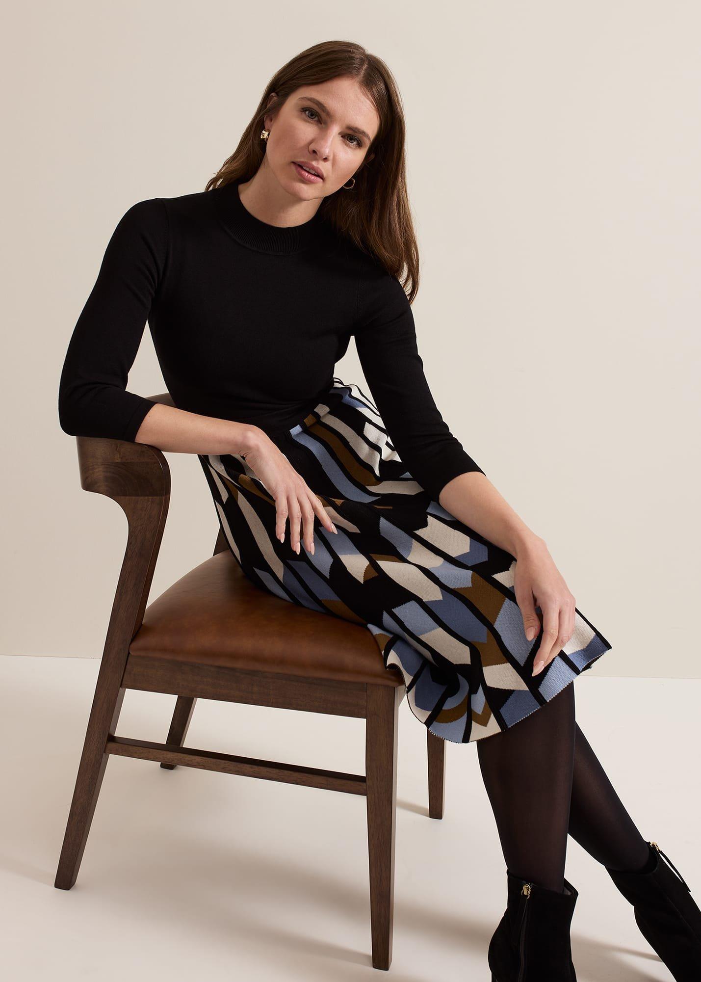Petite Maci Pleated Sunray Midi Dress