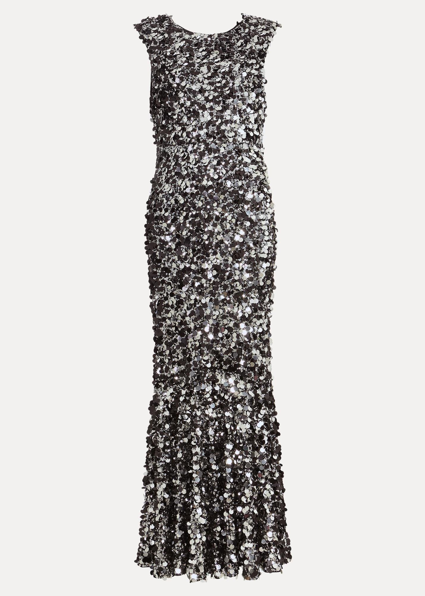 Nina Sequin Maxi Dress