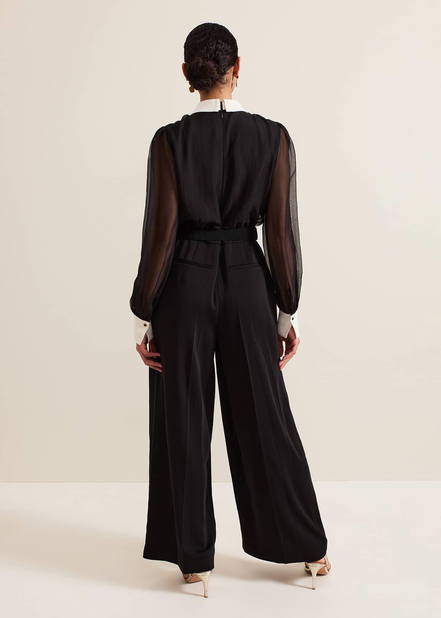 ${product-id}-Nerissa Collar Shirt Jumpsuit-Black-${view-type}