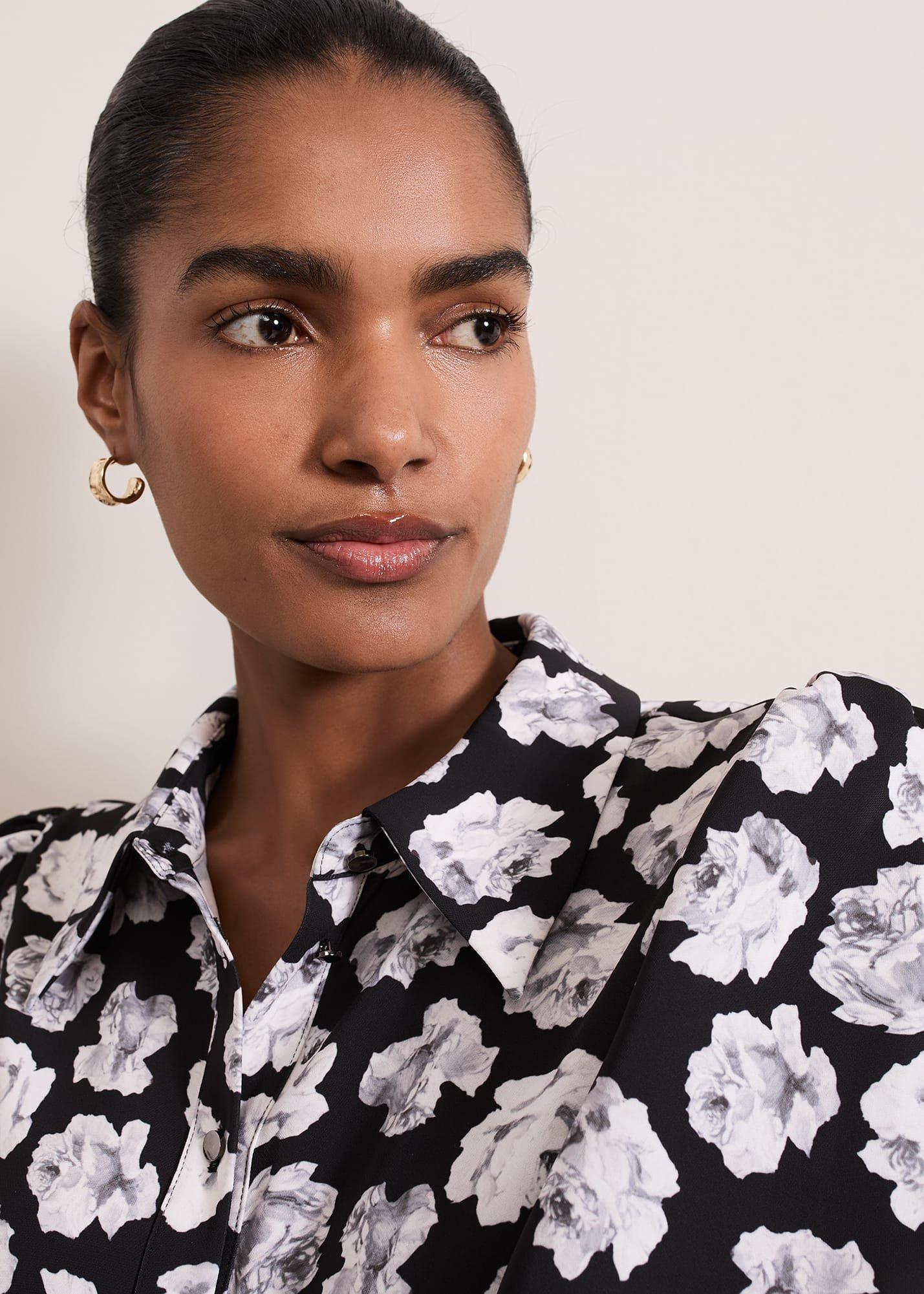 Selika Floral Swing Mini Dress