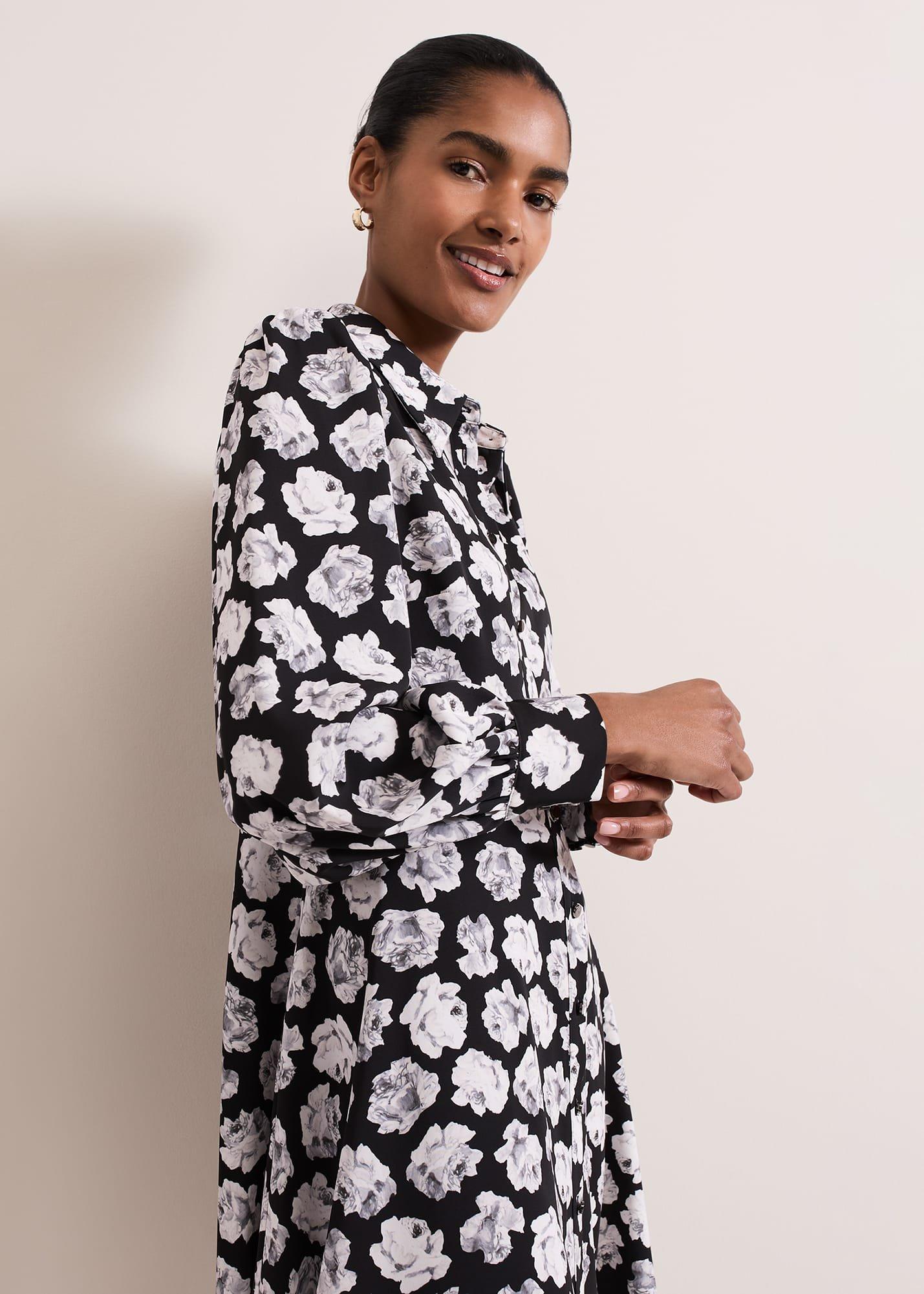 Selika Floral Swing Mini Dress