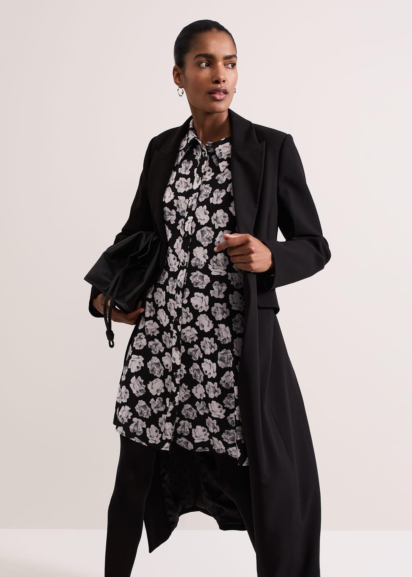 Selika Floral Swing Mini Dress