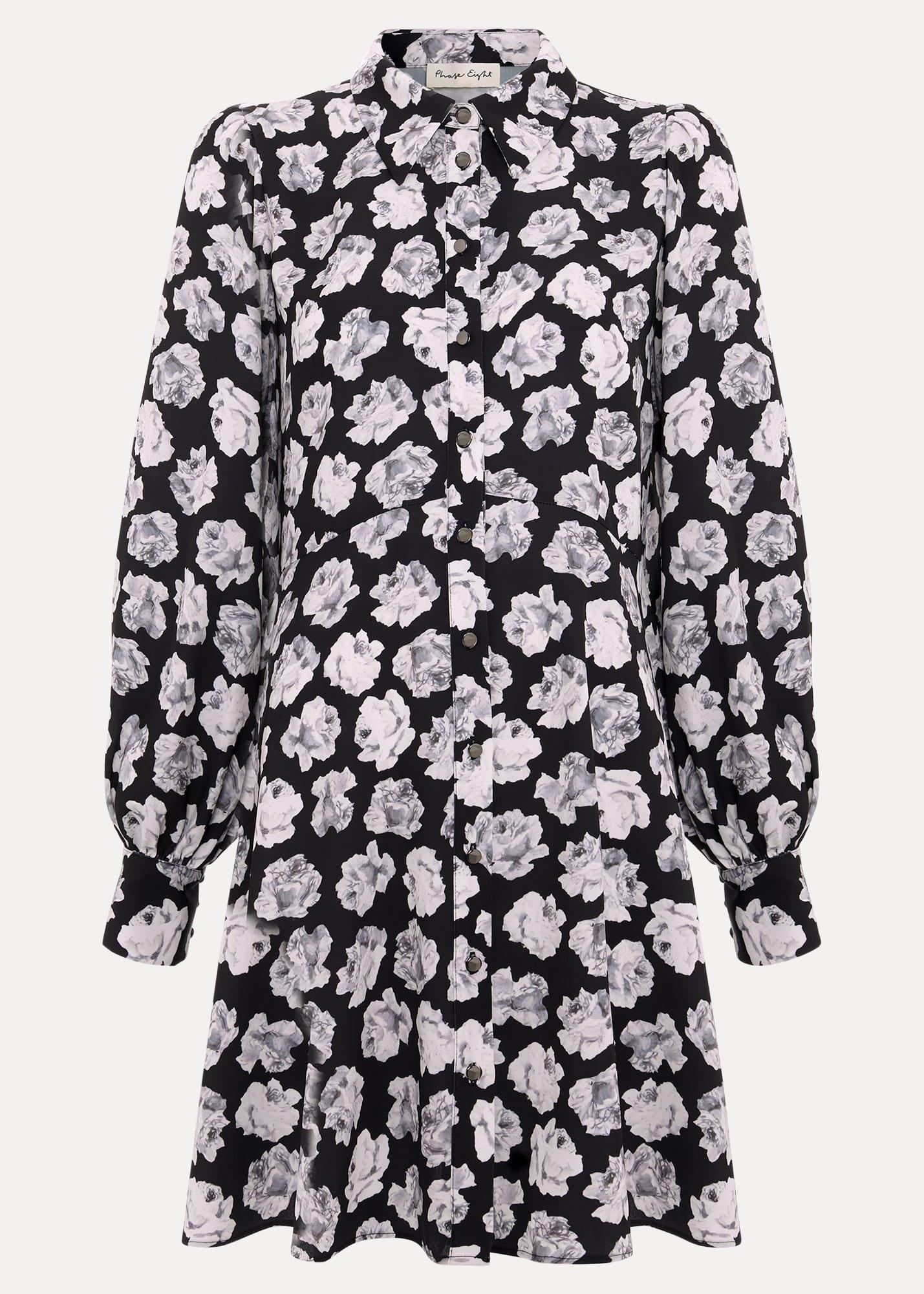 Selika Floral Swing Mini Dress
