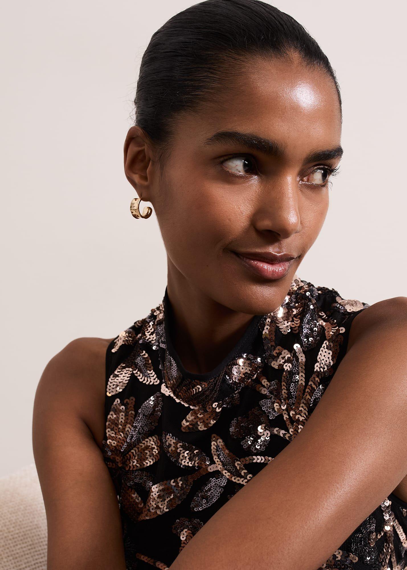 ${product-id}-Emalise Sequin Pleat Maxi Dress-Black/Multi-${view-type}