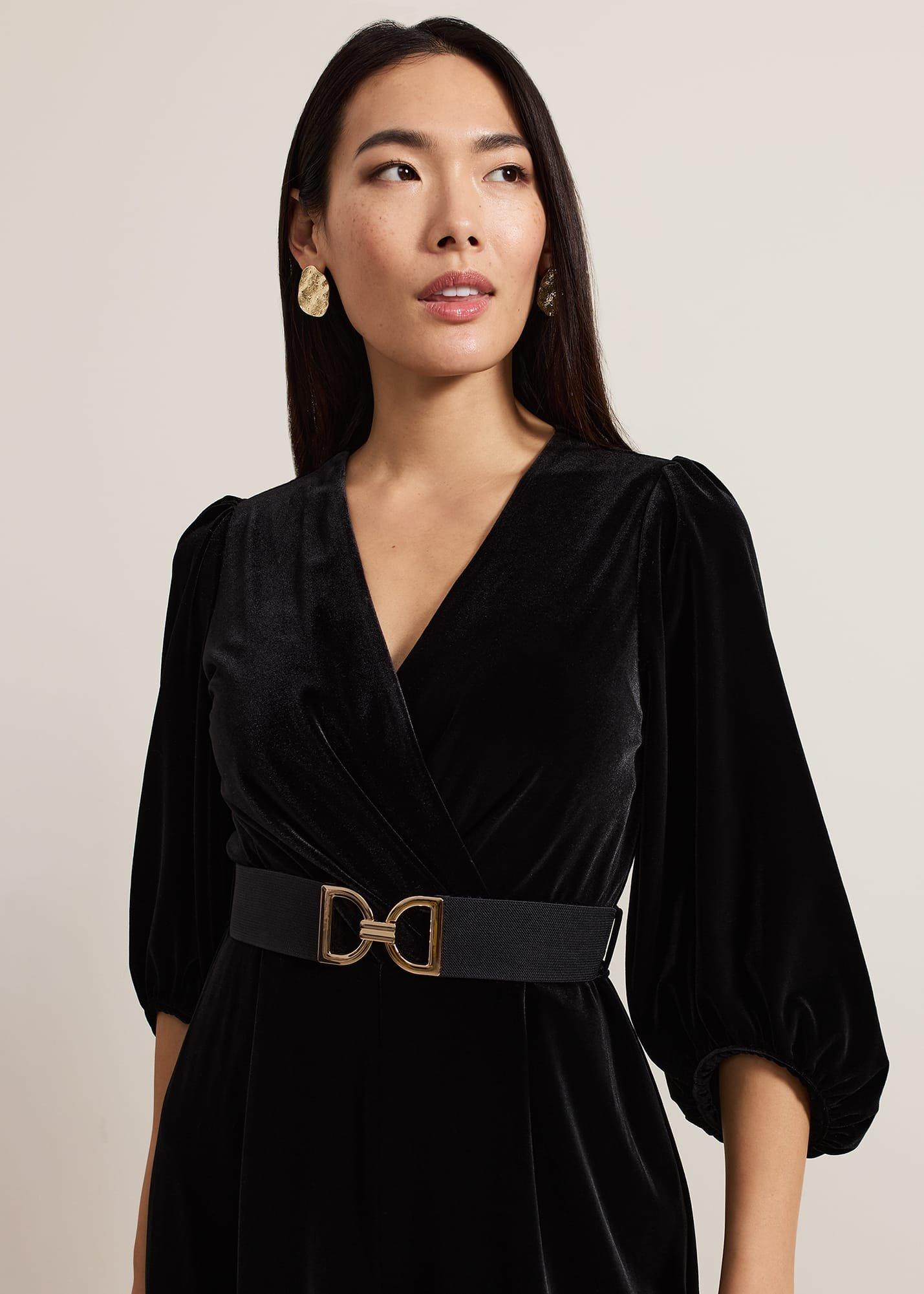 ${product-id}-Myleen Black Velvet Jumpsuit-Black-${view-type}