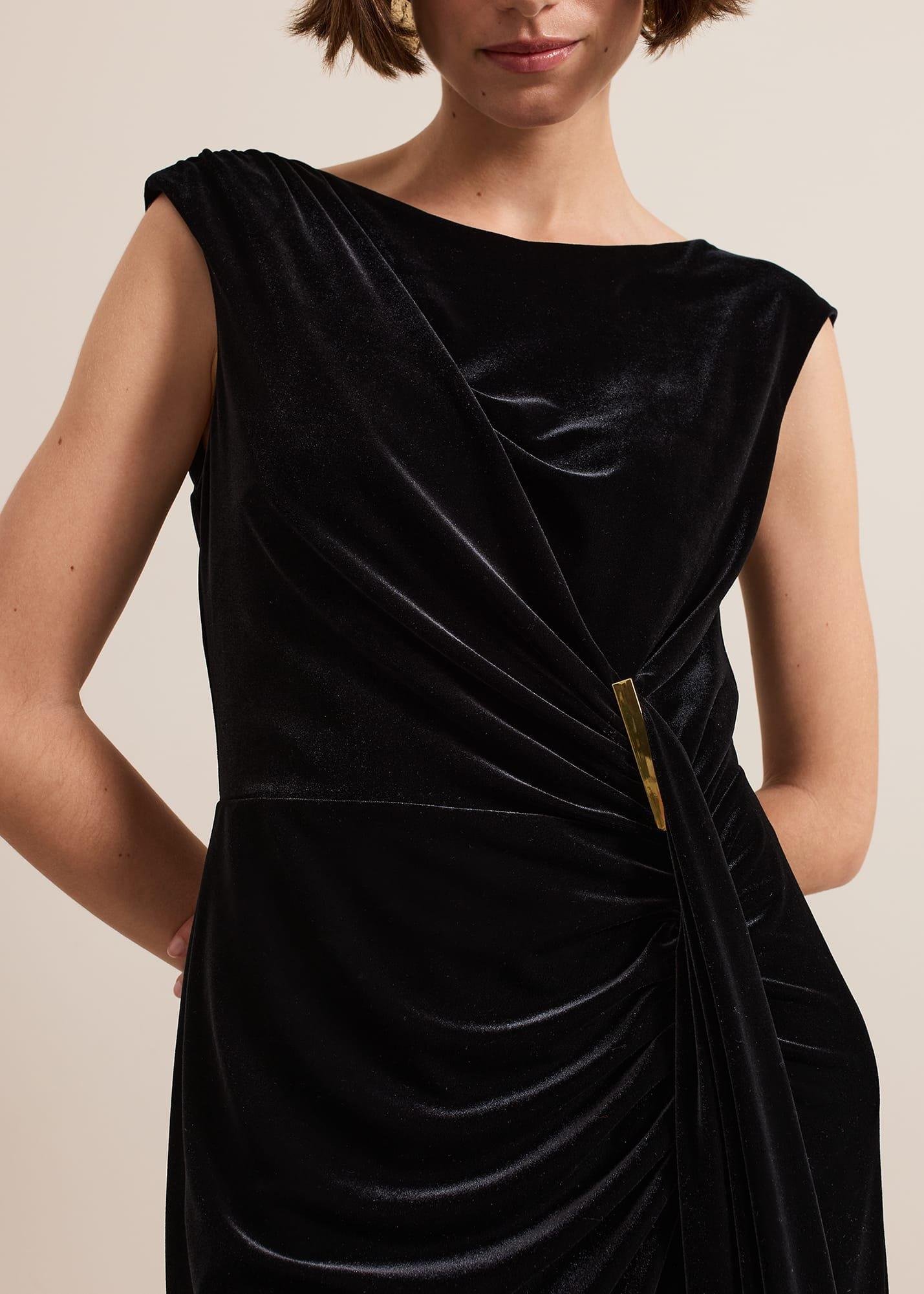 ${product-id}-Donna Black Velvet Maxi Dress-Black-${view-type}