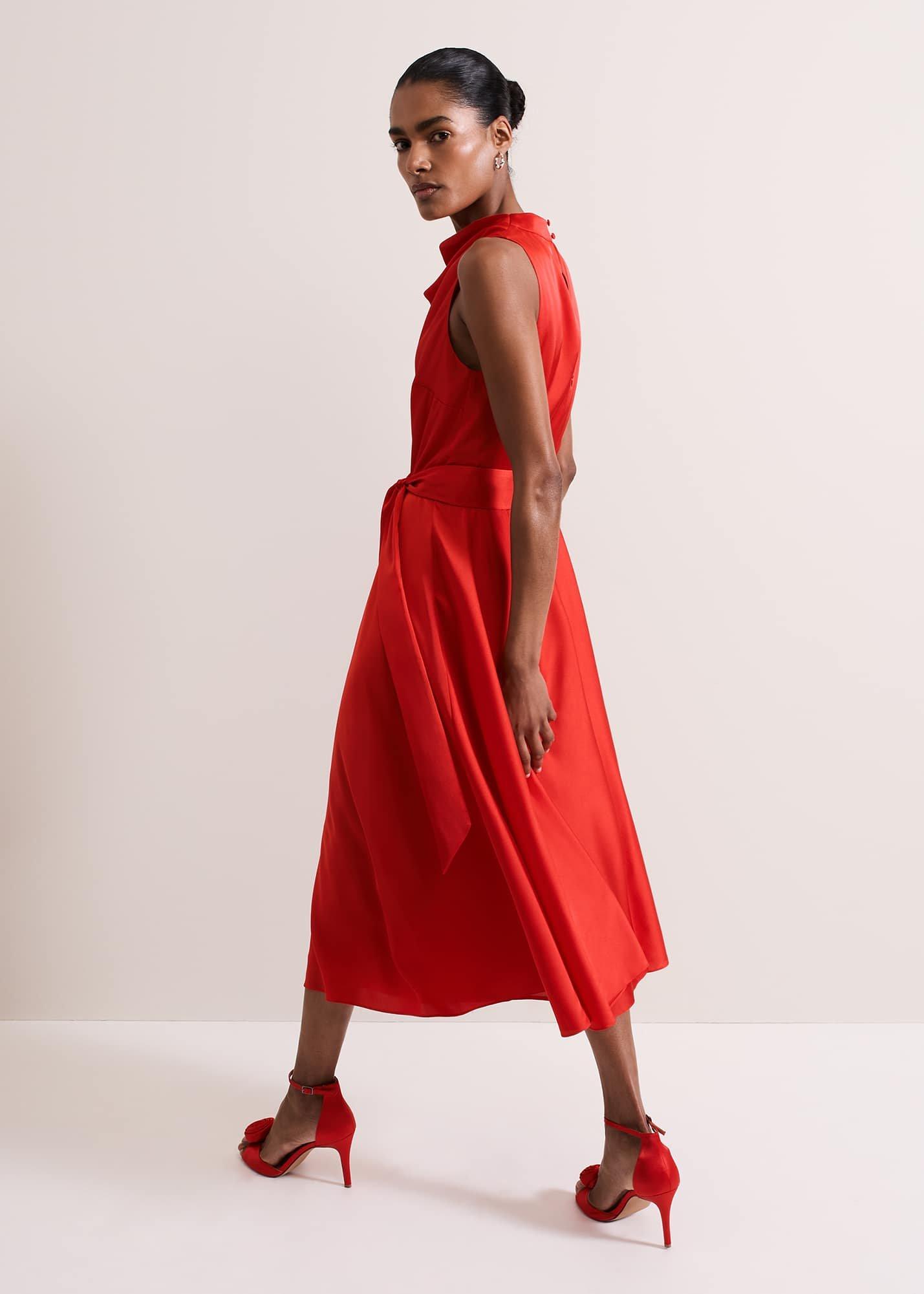 ${product-id}-Jasleen Red Satin Dress-Red-${view-type}