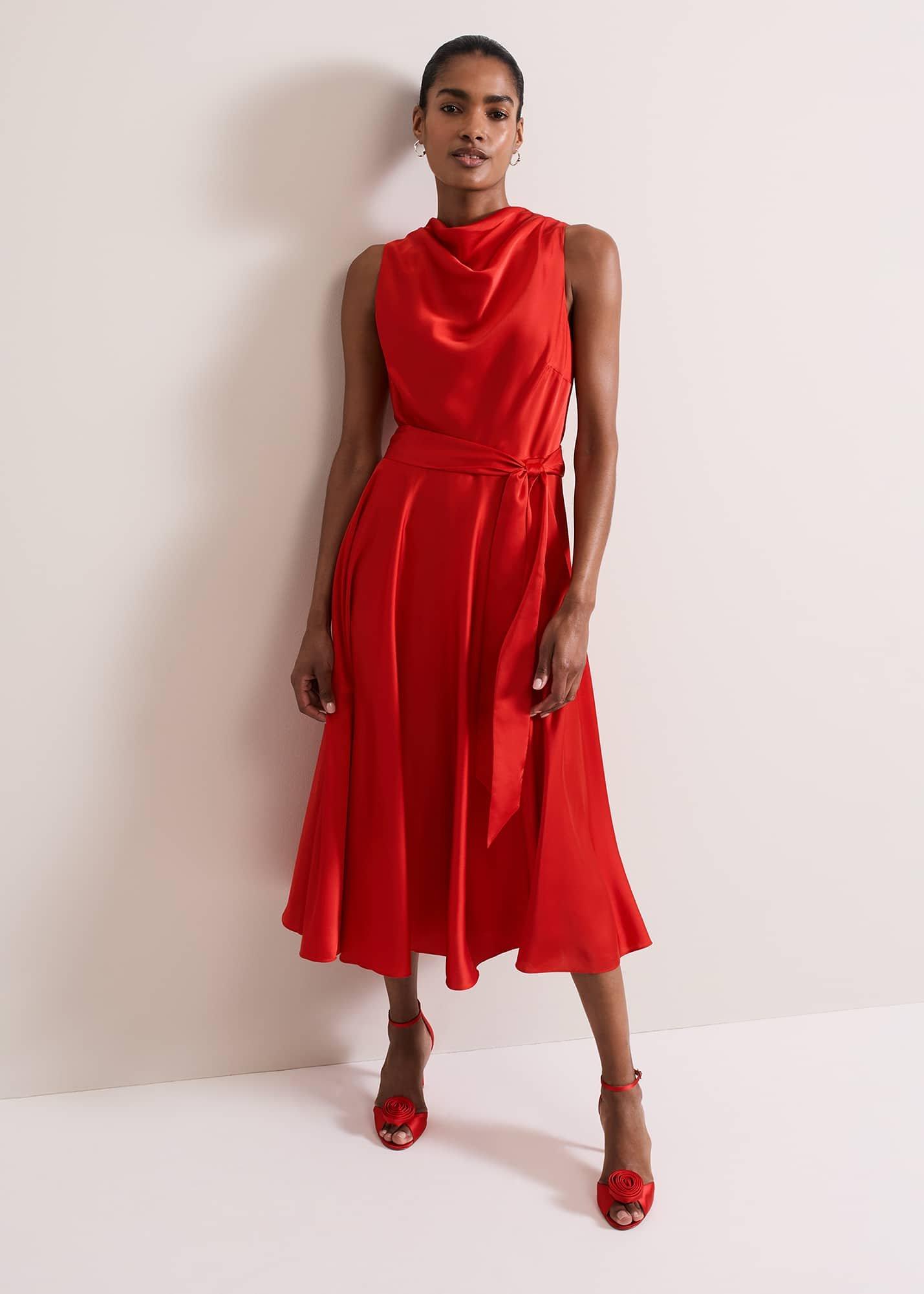 ${product-id}-Jasleen Red Satin Dress-Red-${view-type}