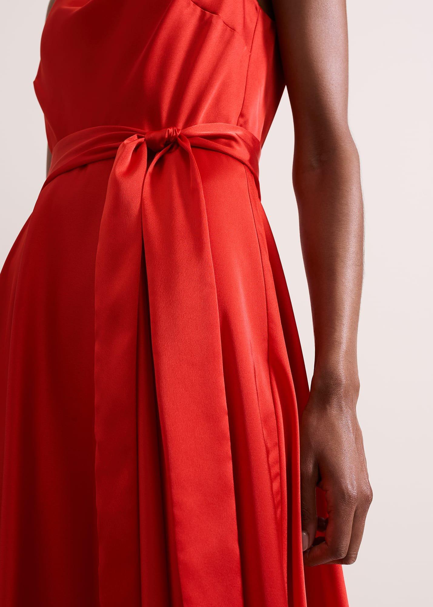 ${product-id}-Jasleen Red Satin Dress-Red-${view-type}