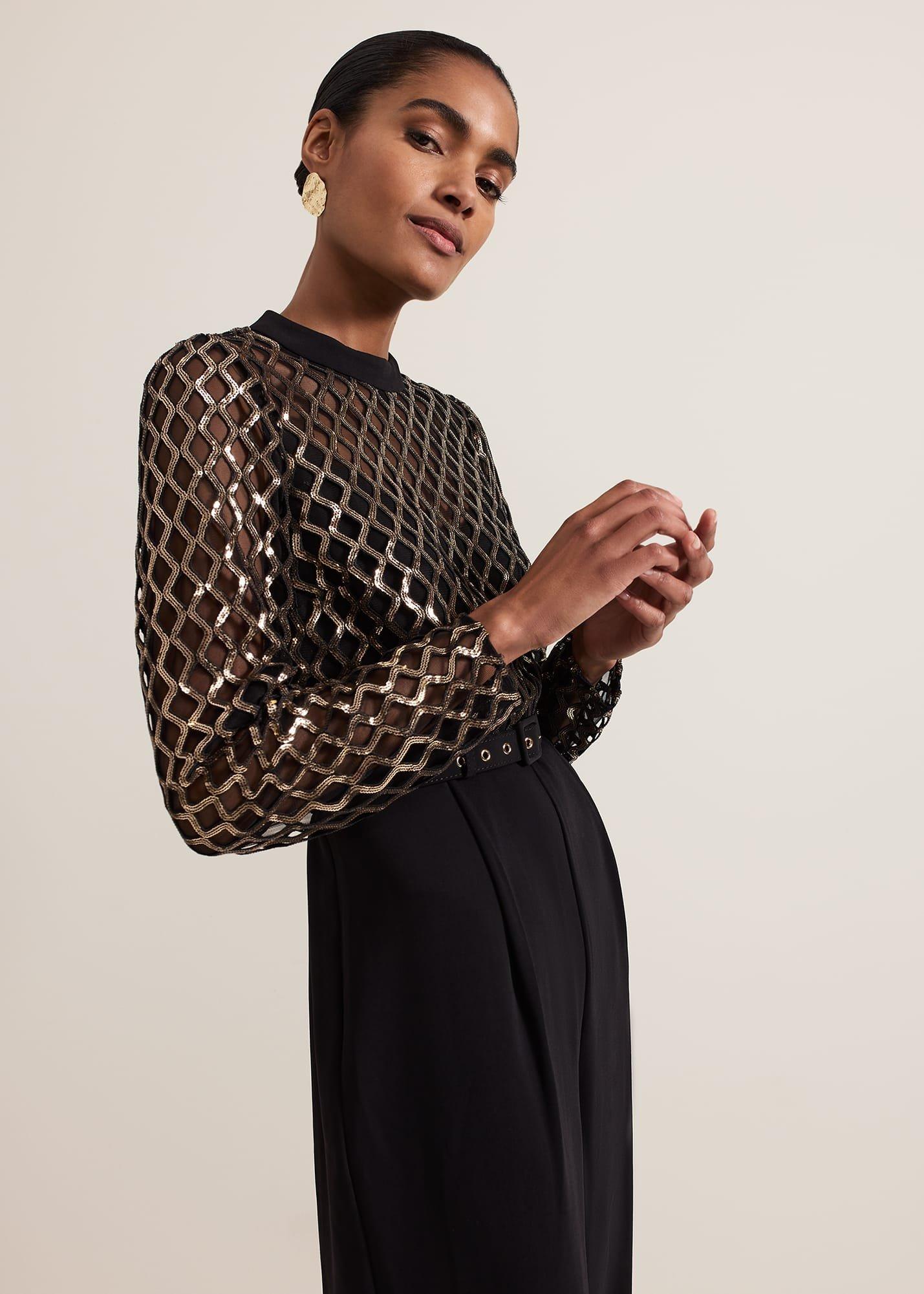 ${product-id}-Amelia Sequin Bodice Jumpsuit-Black/Multi-${view-type}