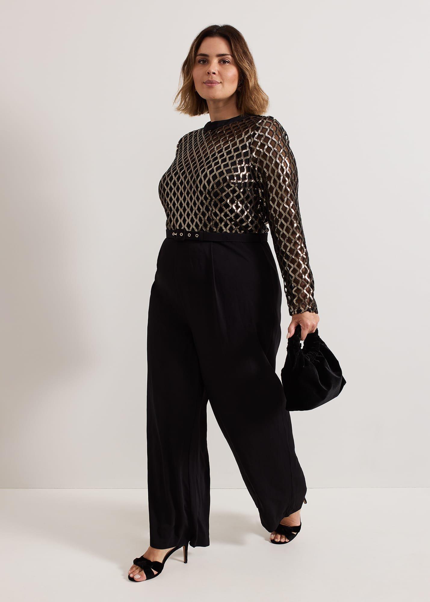 ${product-id}-Amelia Sequin Bodice Jumpsuit-Black/Multi-${view-type}