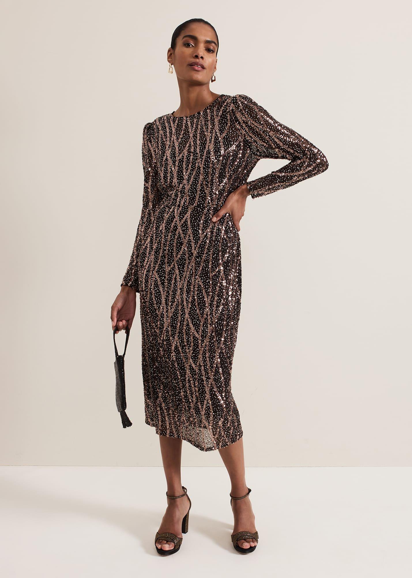 ${product-id}-Kaleigh Sequin Midi Dress-Black/Multi-${view-type}
