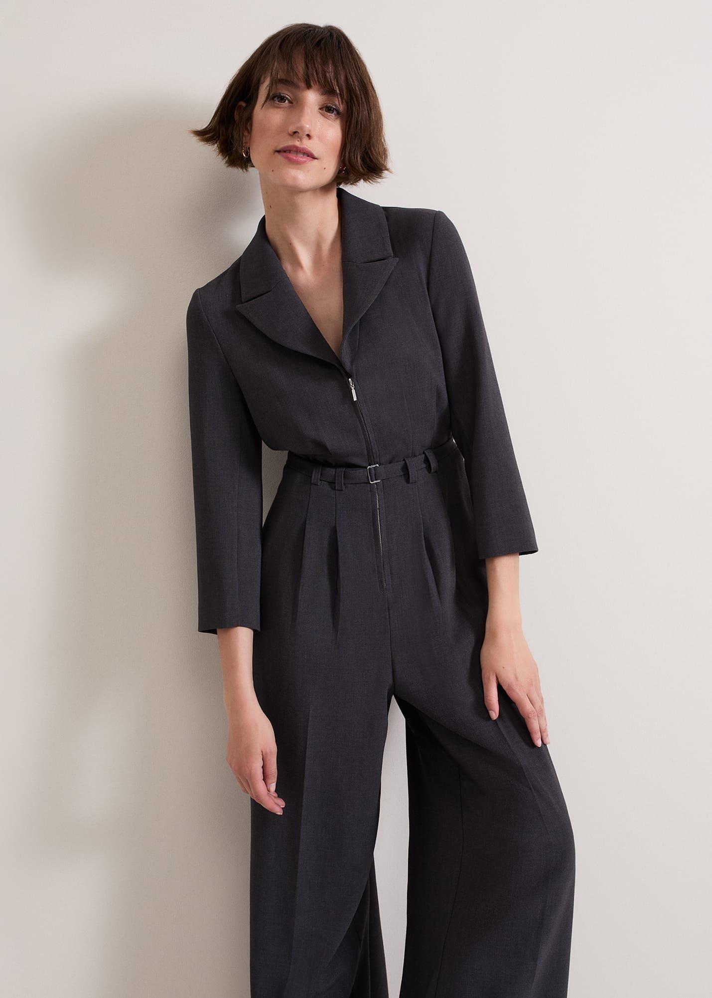 Pamela Grey Tailored Jumpsuit