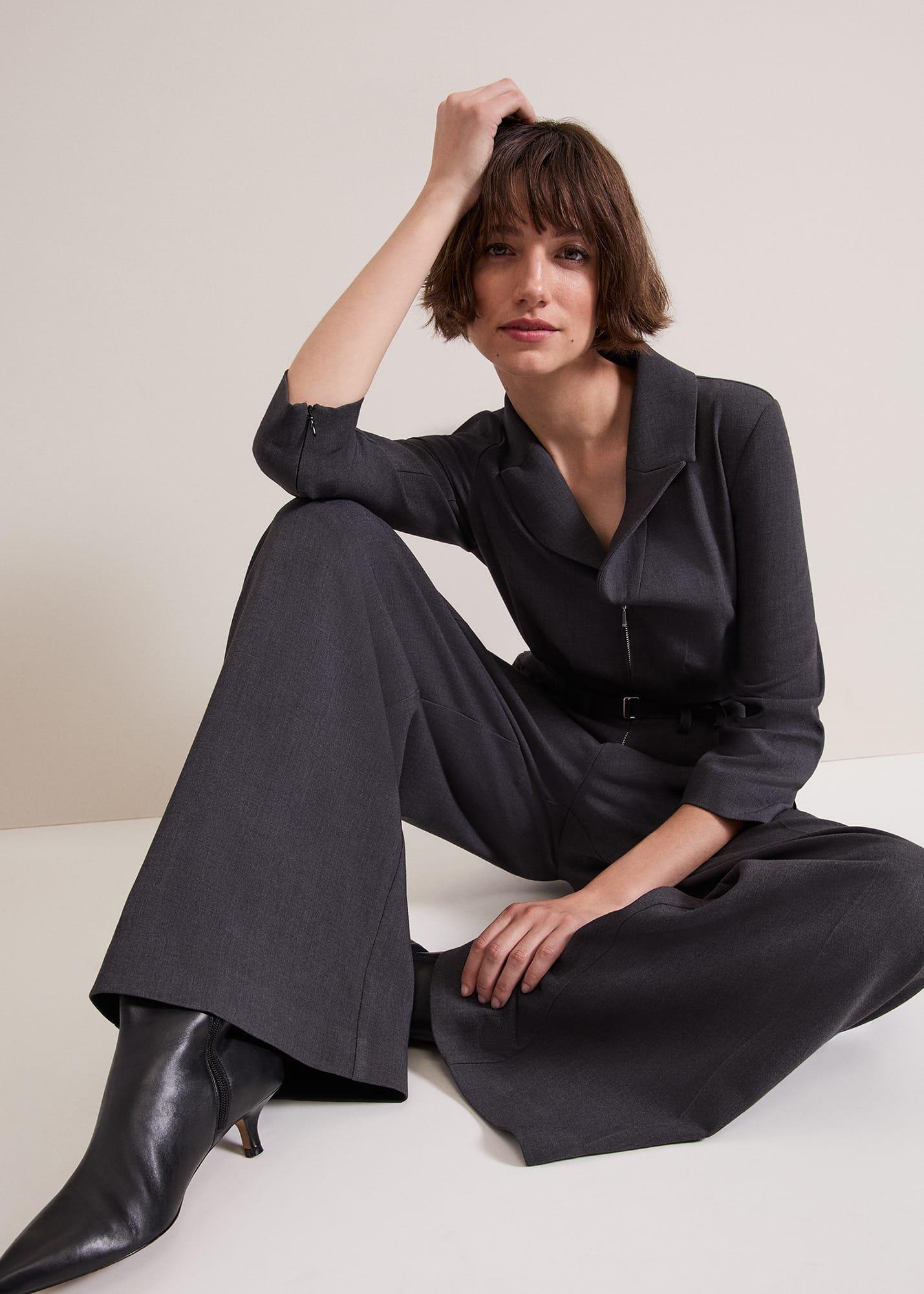 Pamela Grey Tailored Jumpsuit
