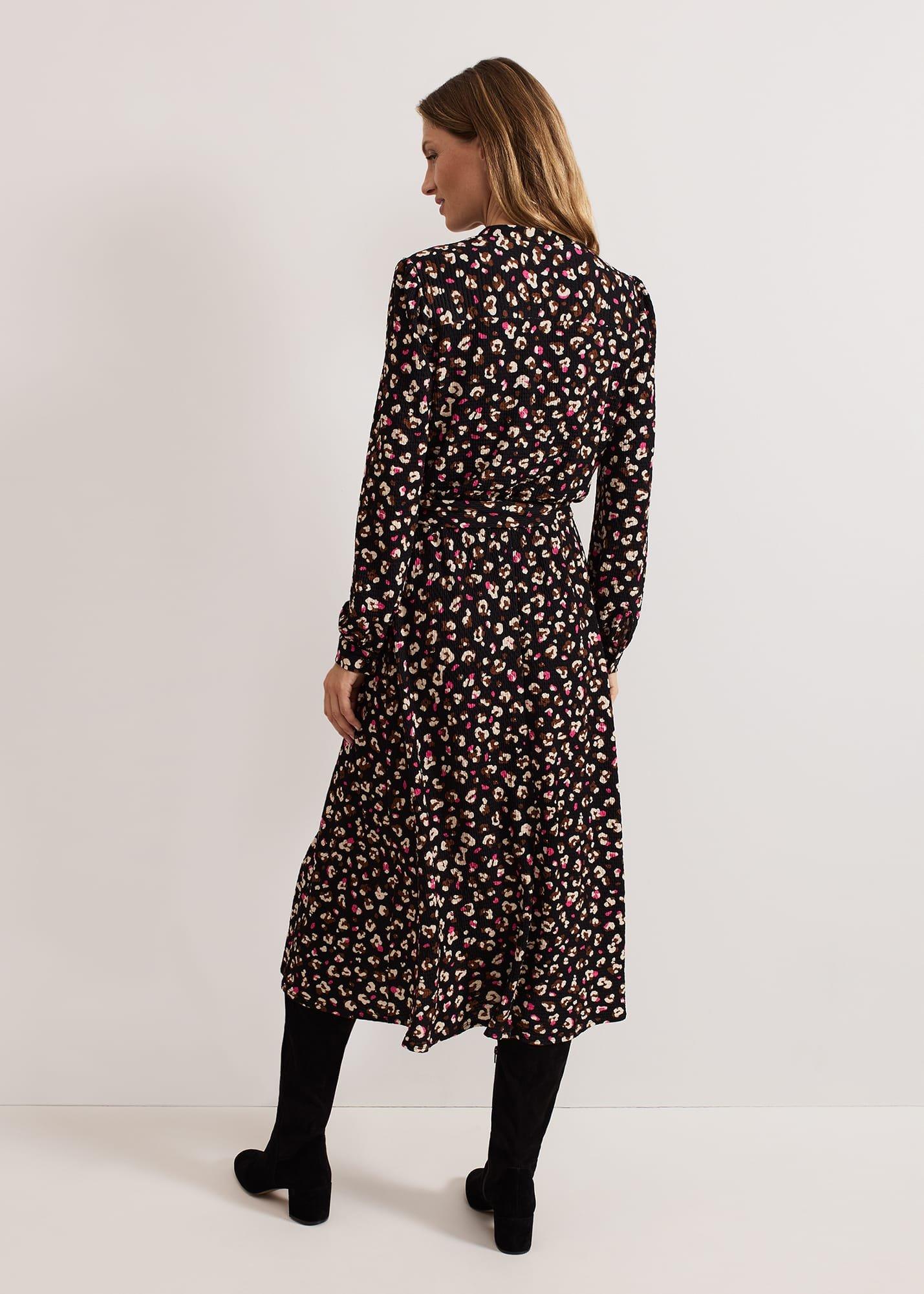 Aoife Printed Jersey Dress
