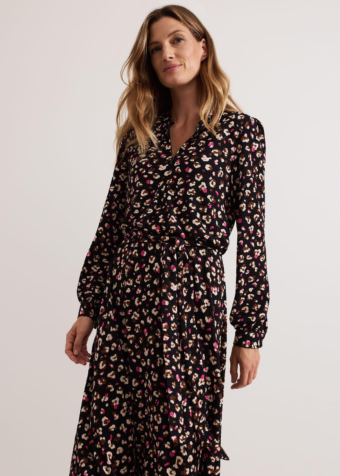 Aoife Printed Jersey Dress