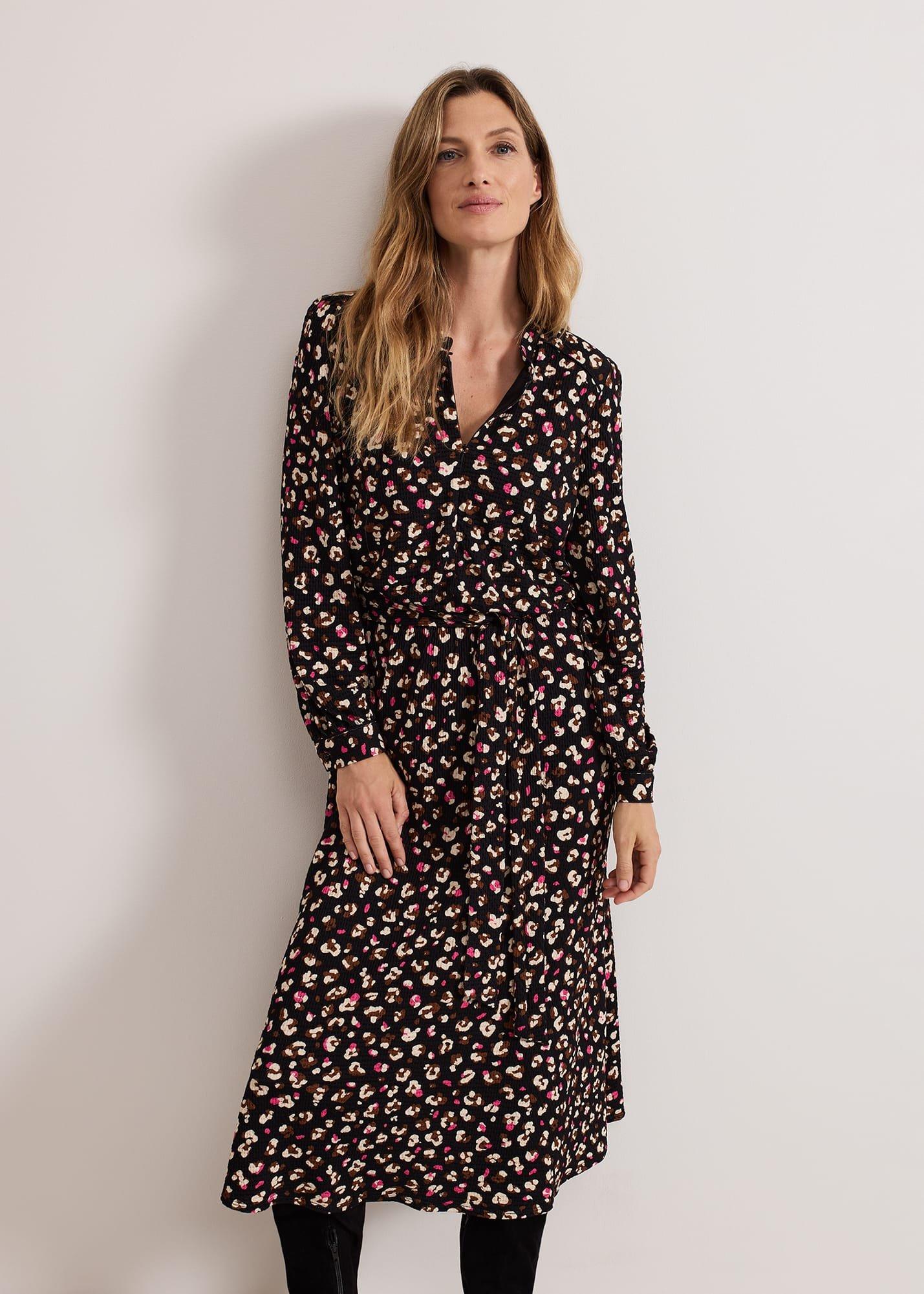 Aoife Printed Jersey Dress
