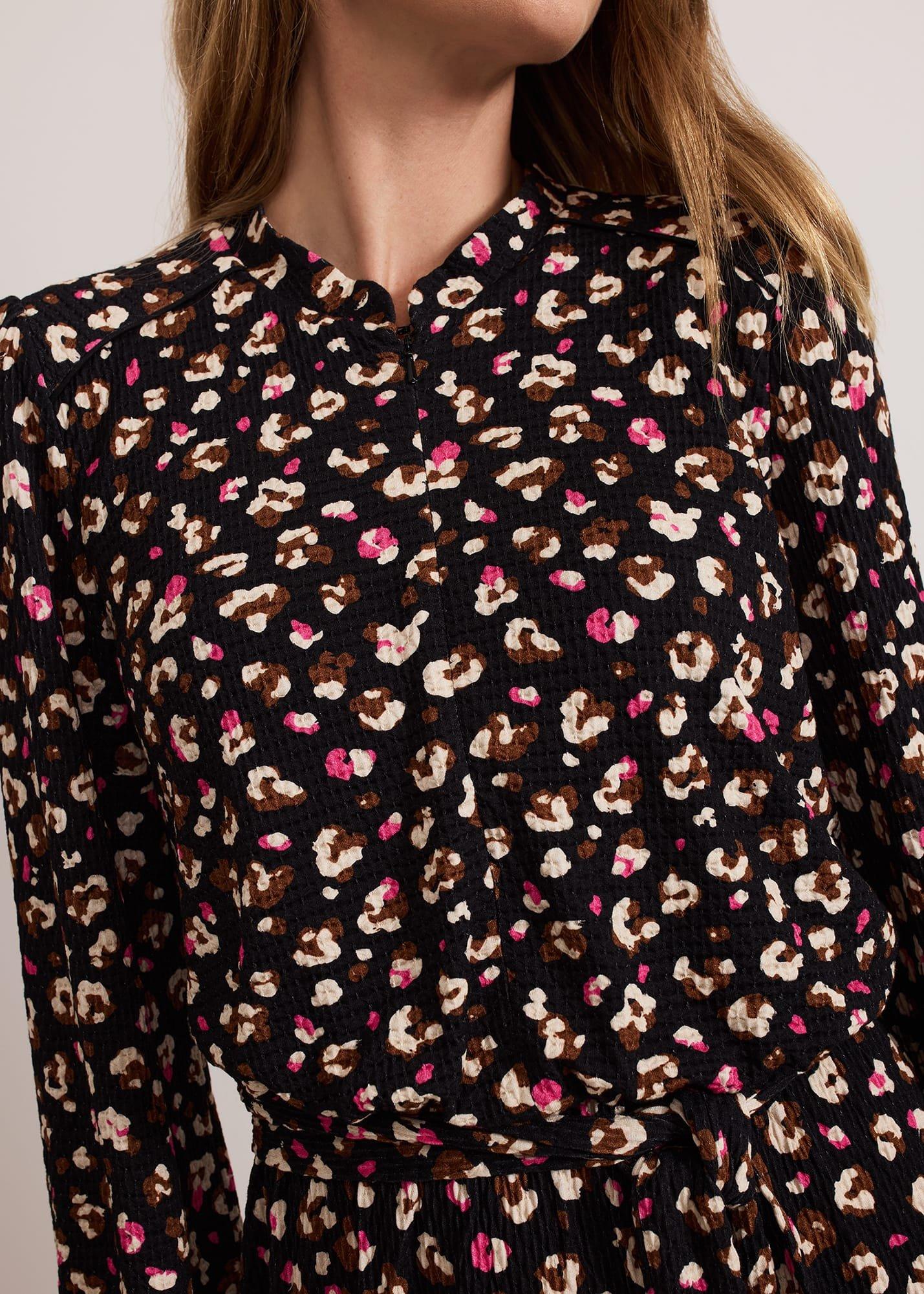 Aoife Printed Jersey Dress