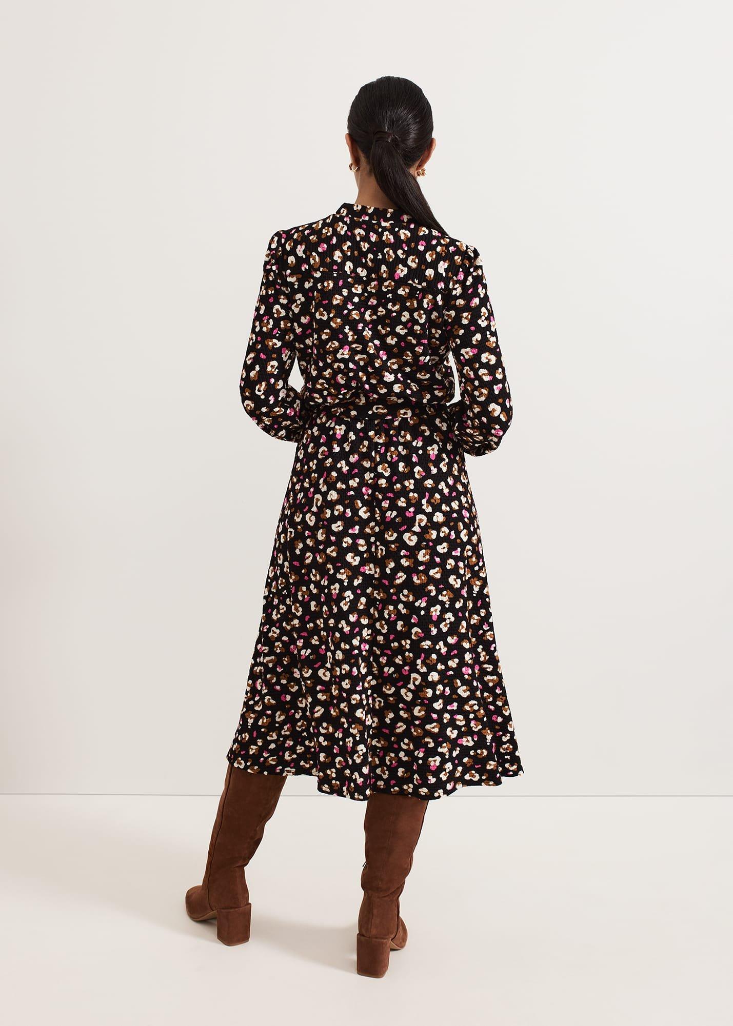 Petite Aoife Printed Jersey Dress