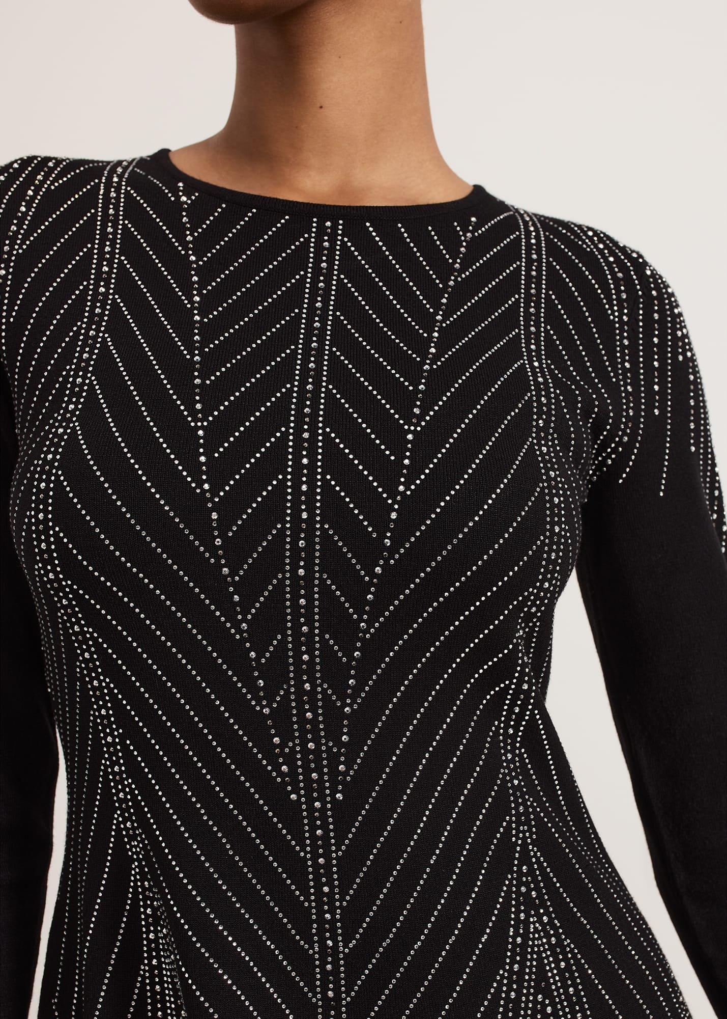 ${product-id}-Lexie Studd Flippy Hem Dress-Black-${view-type}