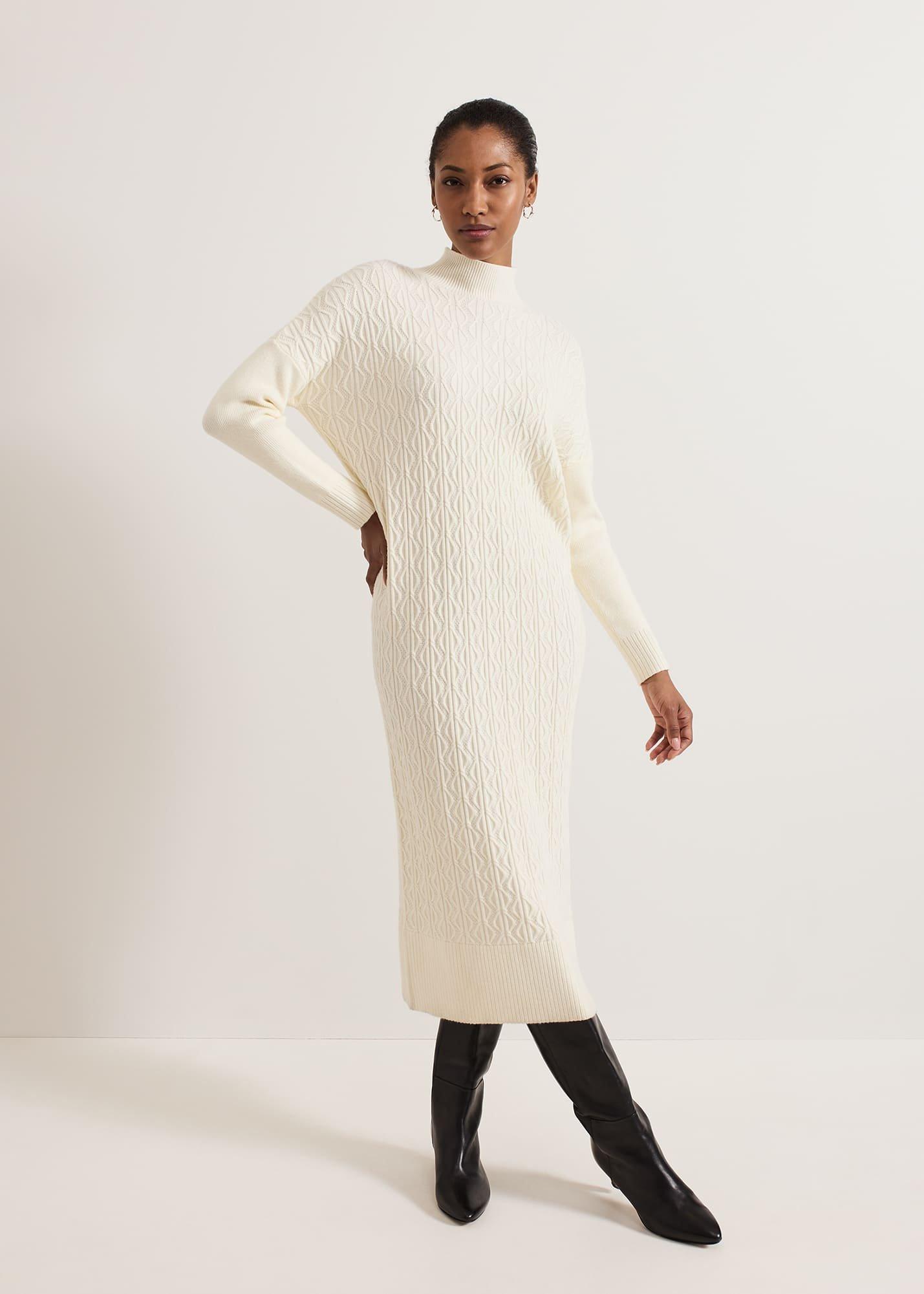 Cadie Cable Knit Dress