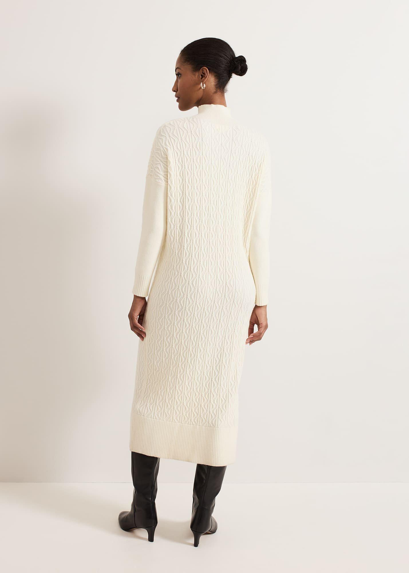 Cadie Cable Knit Dress