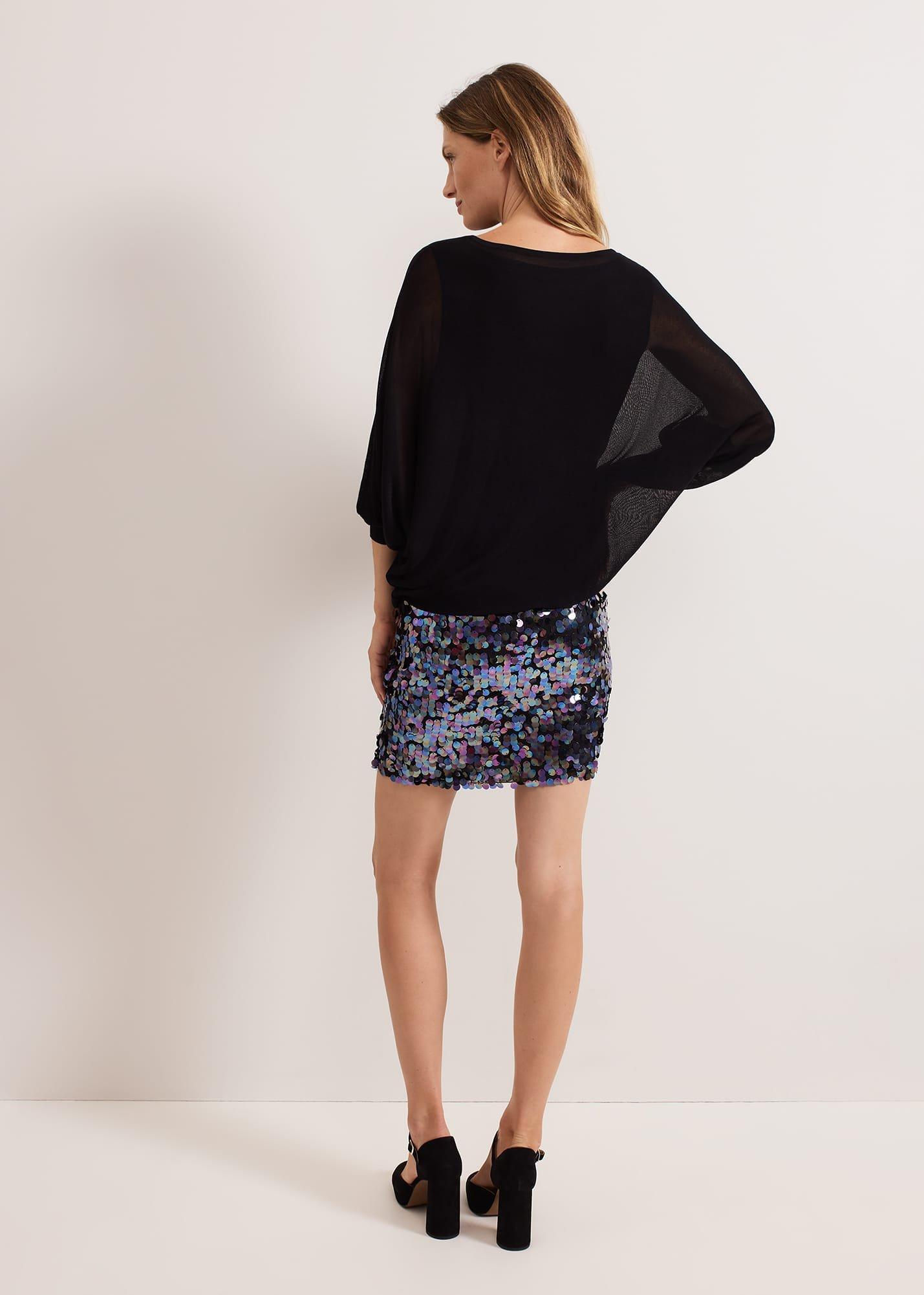 Becca Sequin Knit Dress