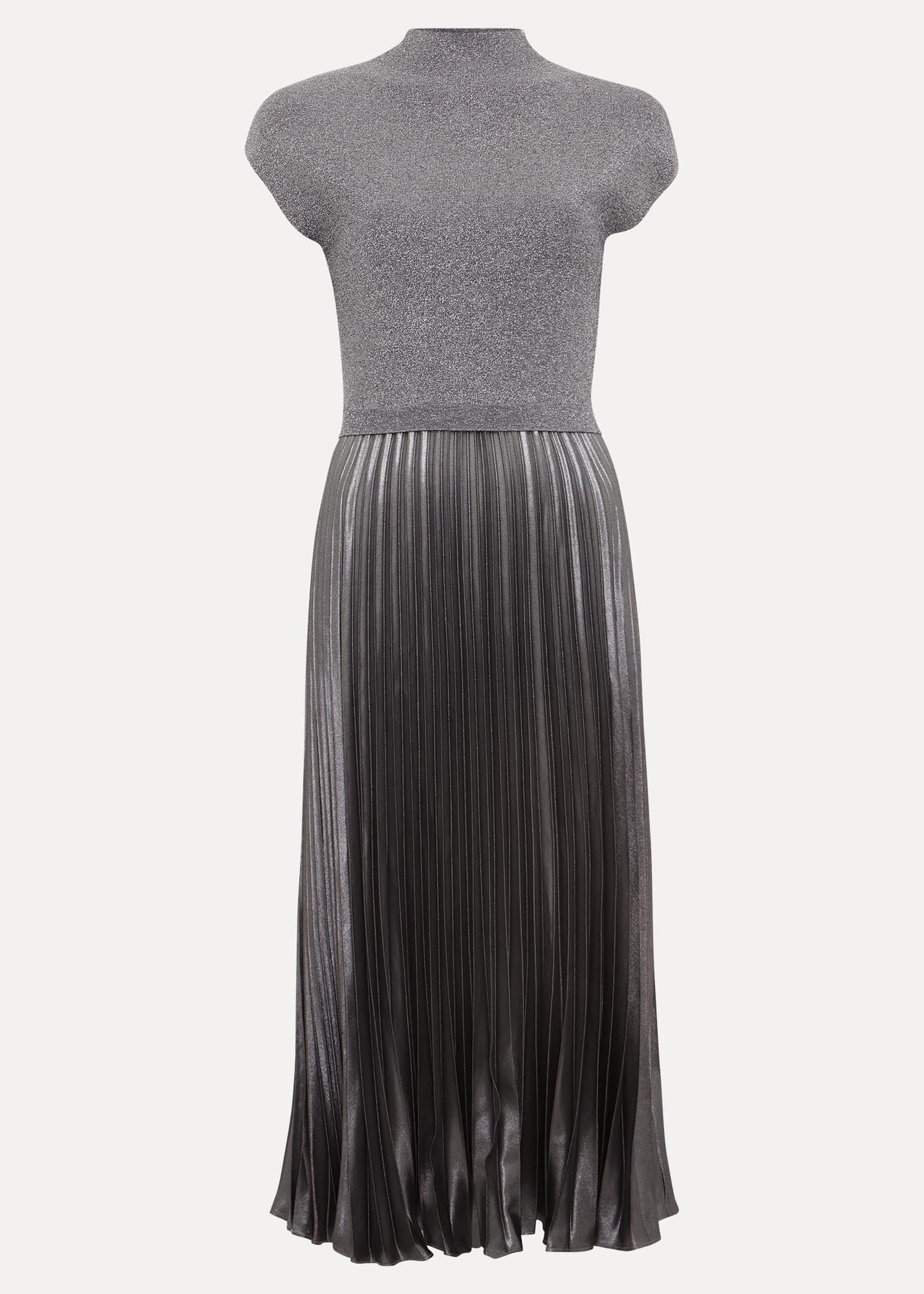 Jayla Metallic Knit Dress