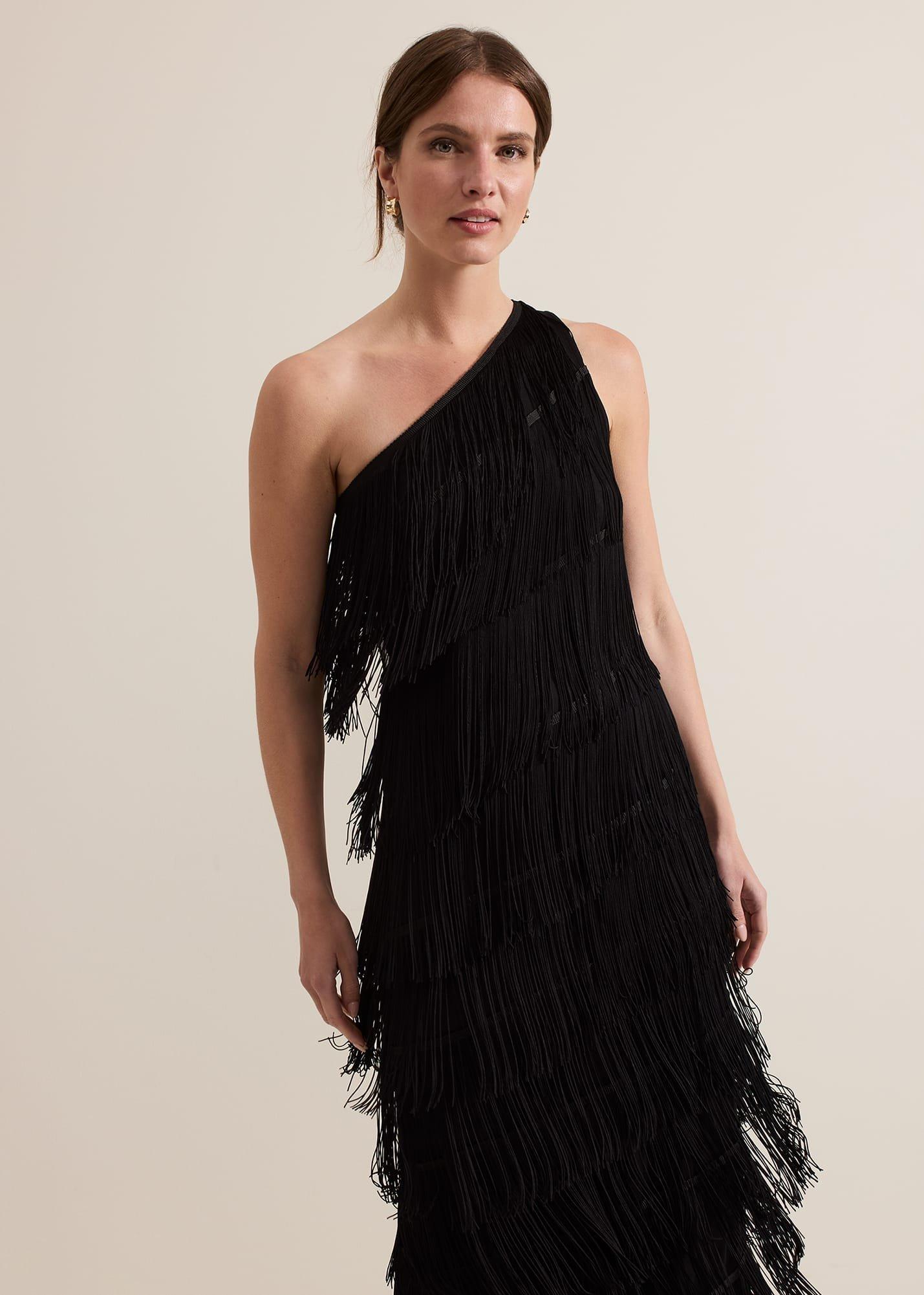 ${product-id}-Petite Otto One Shoulder Maxi Dress-Black-${view-type}