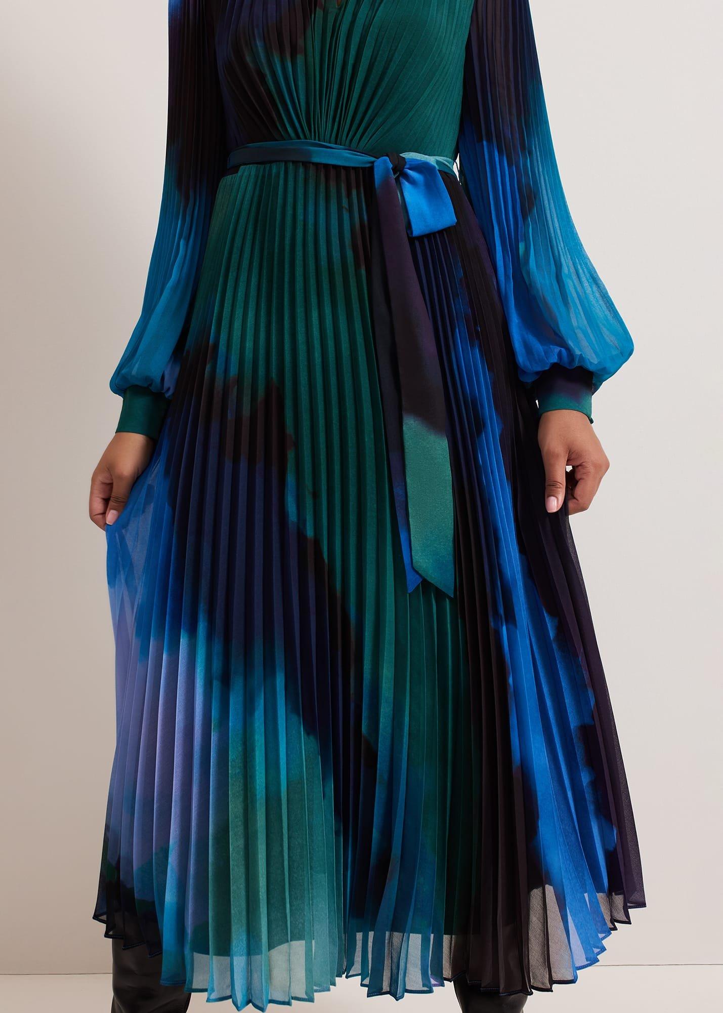 petite-sophie-pleat-midi-dress