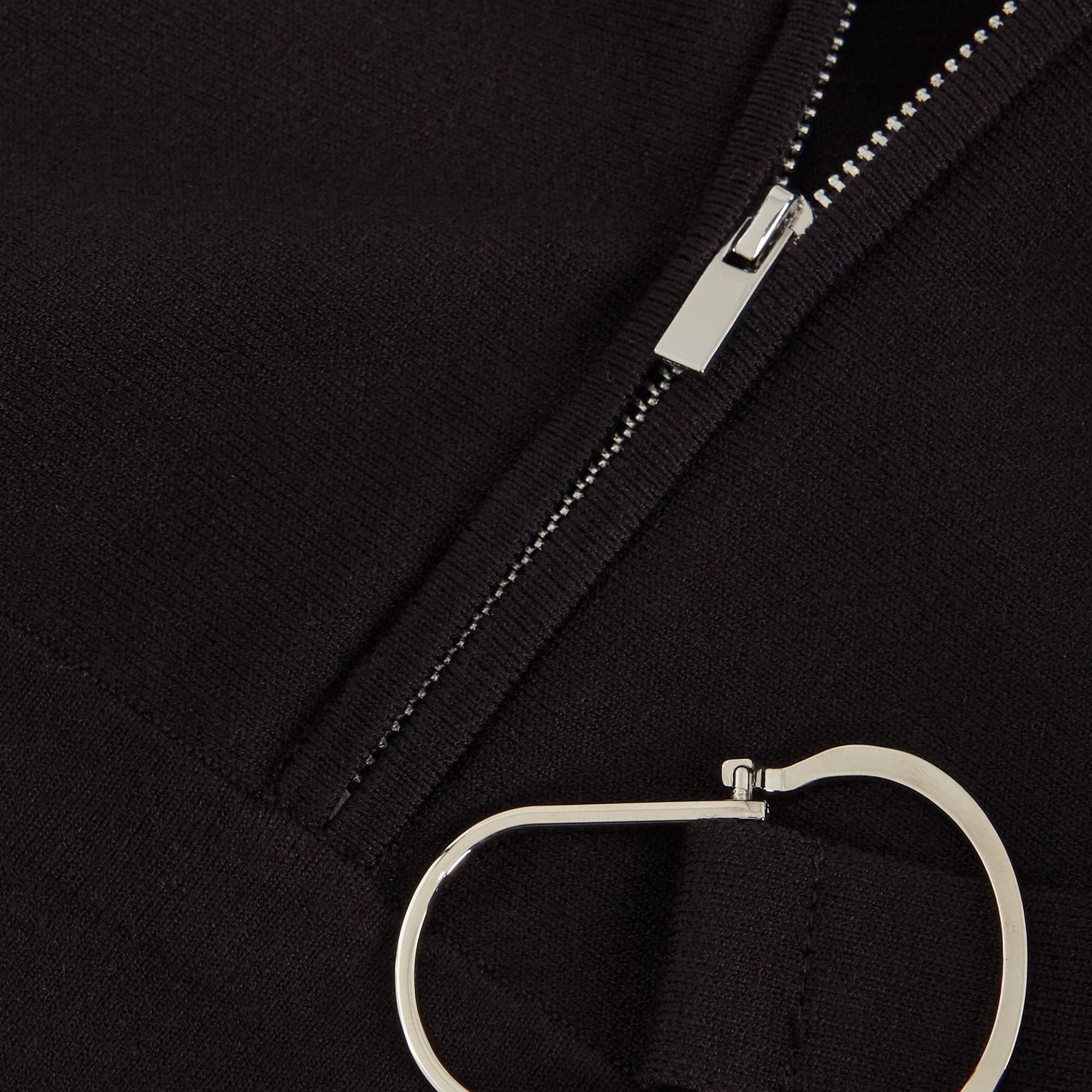 ${product-id}-Dixie Batwing Zip Belted Dress-Black-${view-type}
