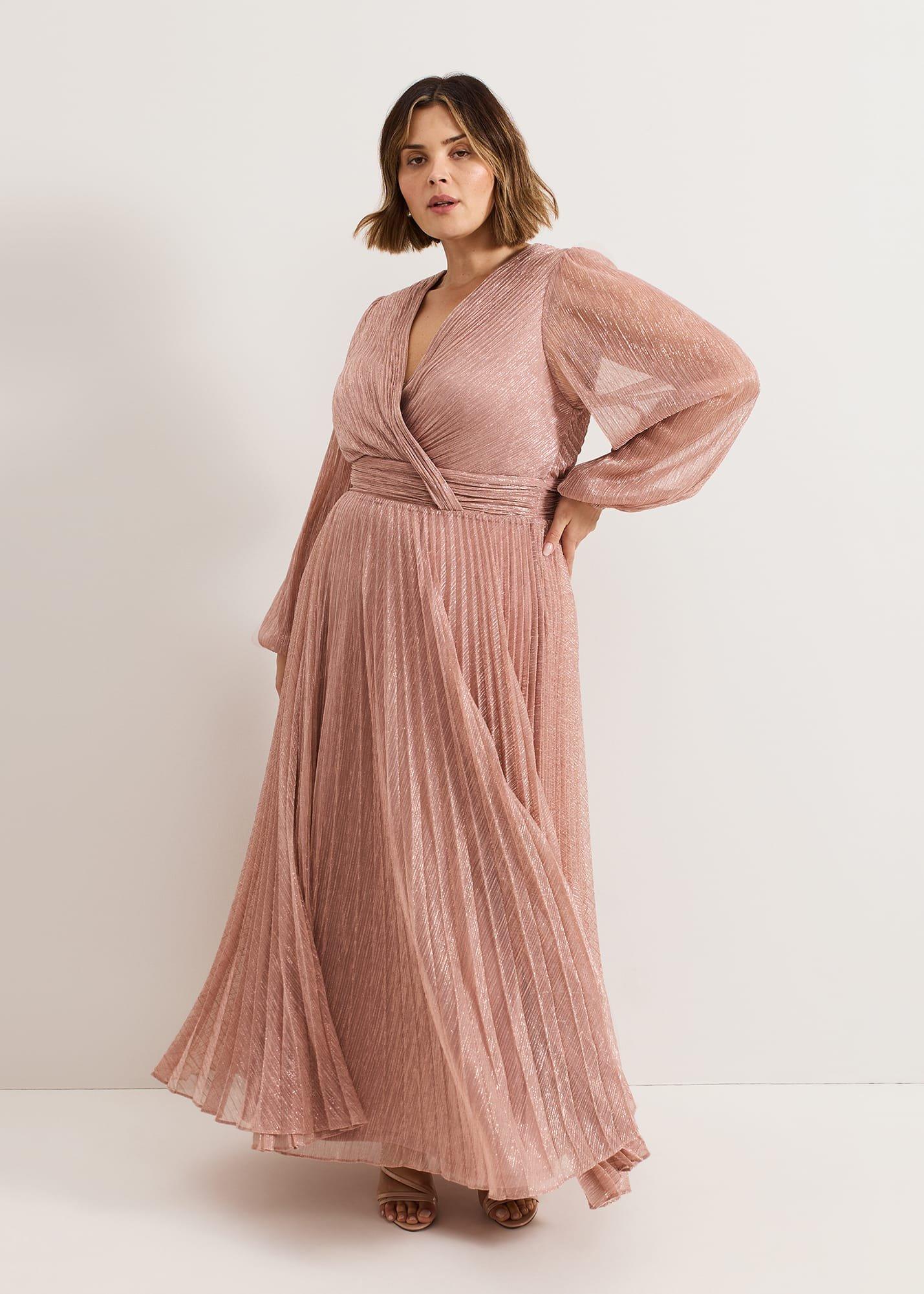 Harper Pale Pink Pink Maxi Dress