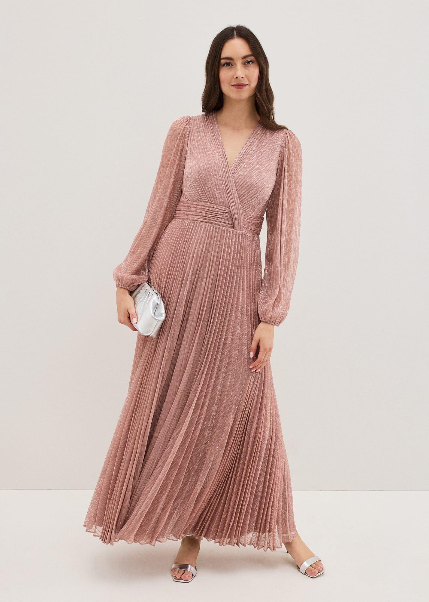 Harper Pale Pink Pink Maxi Dress